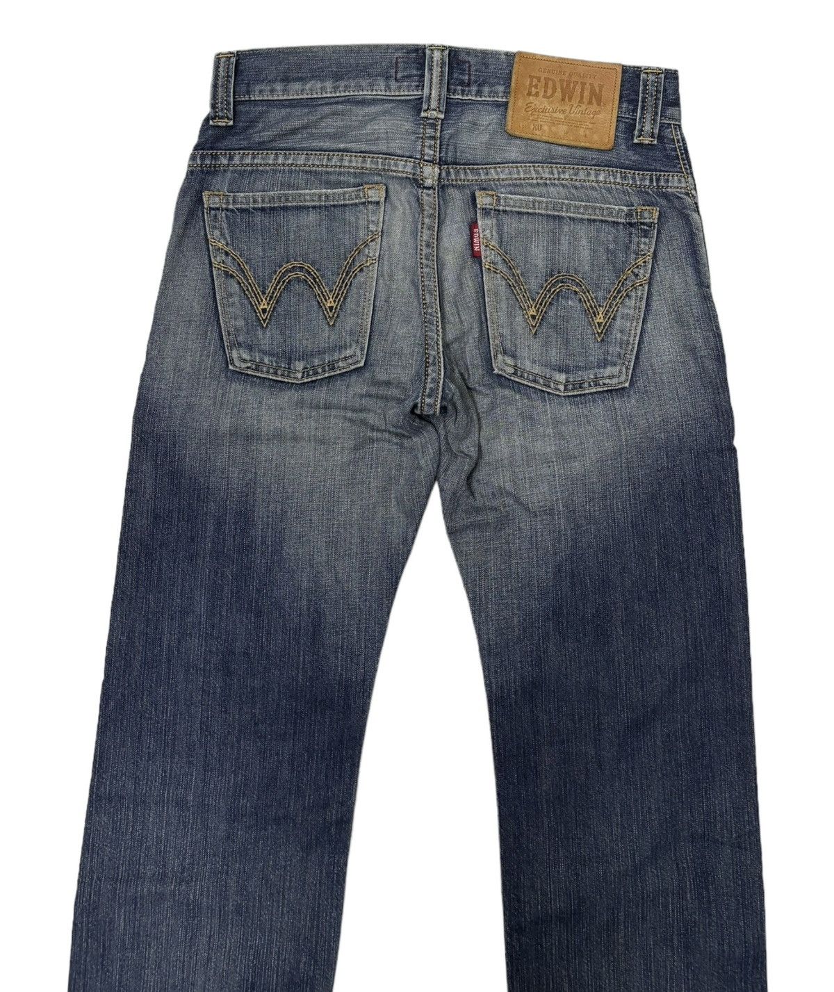 Edwin VINTAGE EDWIN XU DISTRESSED DENIM JEANS Size US 32 / EU 48 - 4 Thumbnail