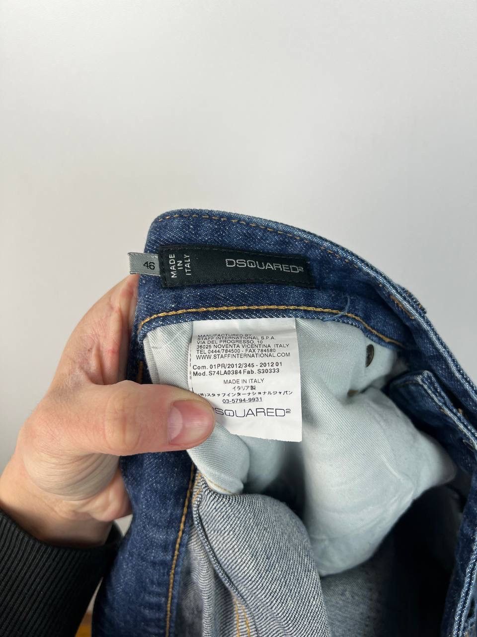 Dsquared2 Dsquared2 Dean Dan luxury selvedge denim size 30 Size US 30 / EU 46 - 4 Thumbnail