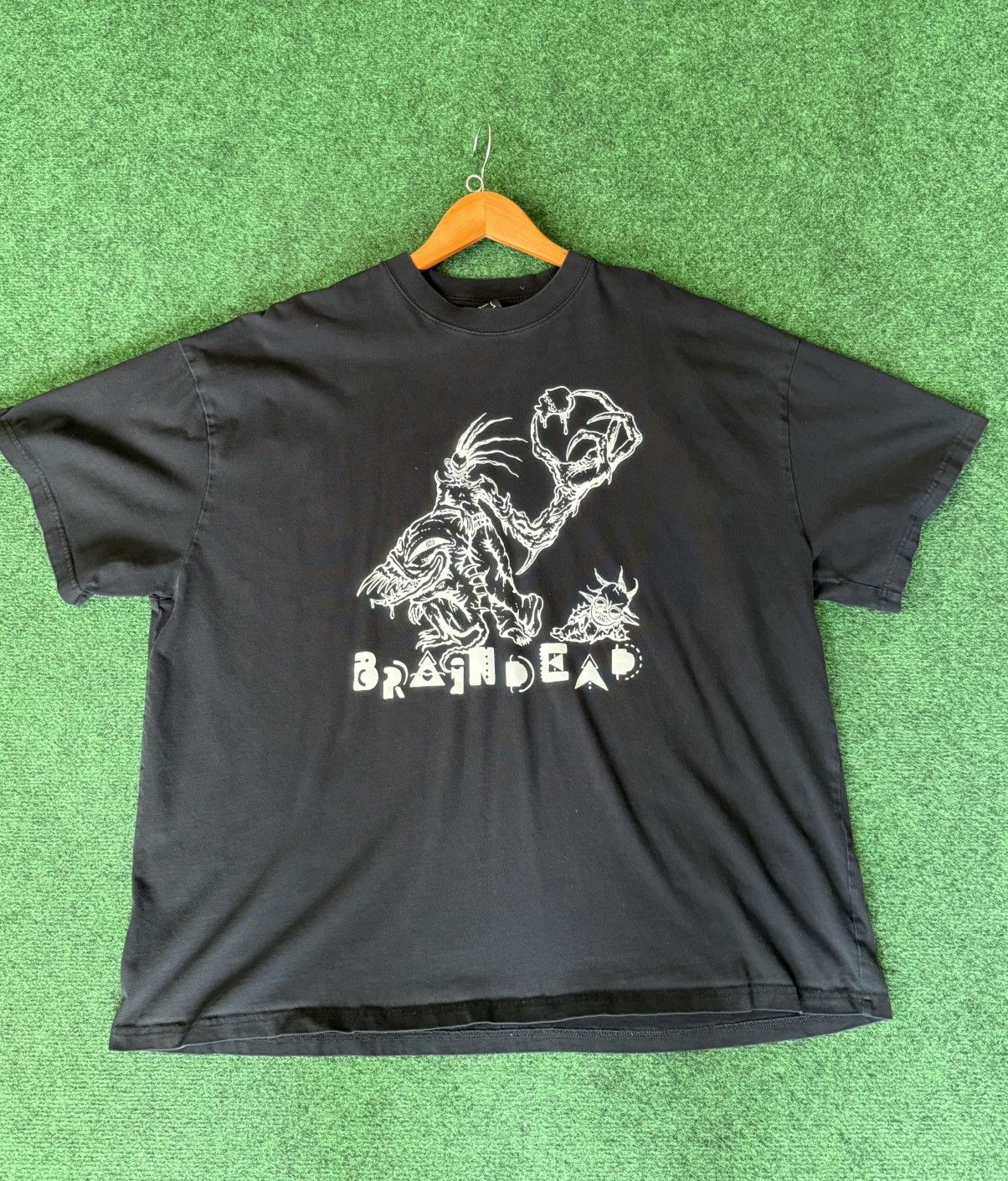 Brain Dead Braindead Monster Tee Size US XXL / EU 58 / 5 - 1 Thumbnail