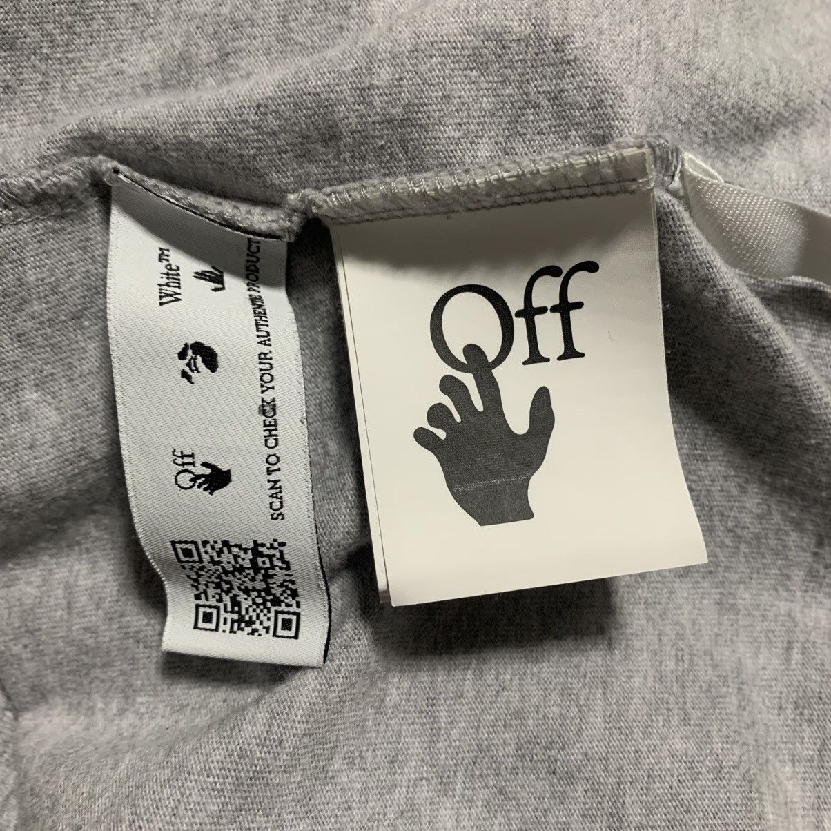 Off-White Off White Small Marker Arrows Grey Tee Virgil Abloh Size US S / EU 44-46 / 1 - 8 Thumbnail