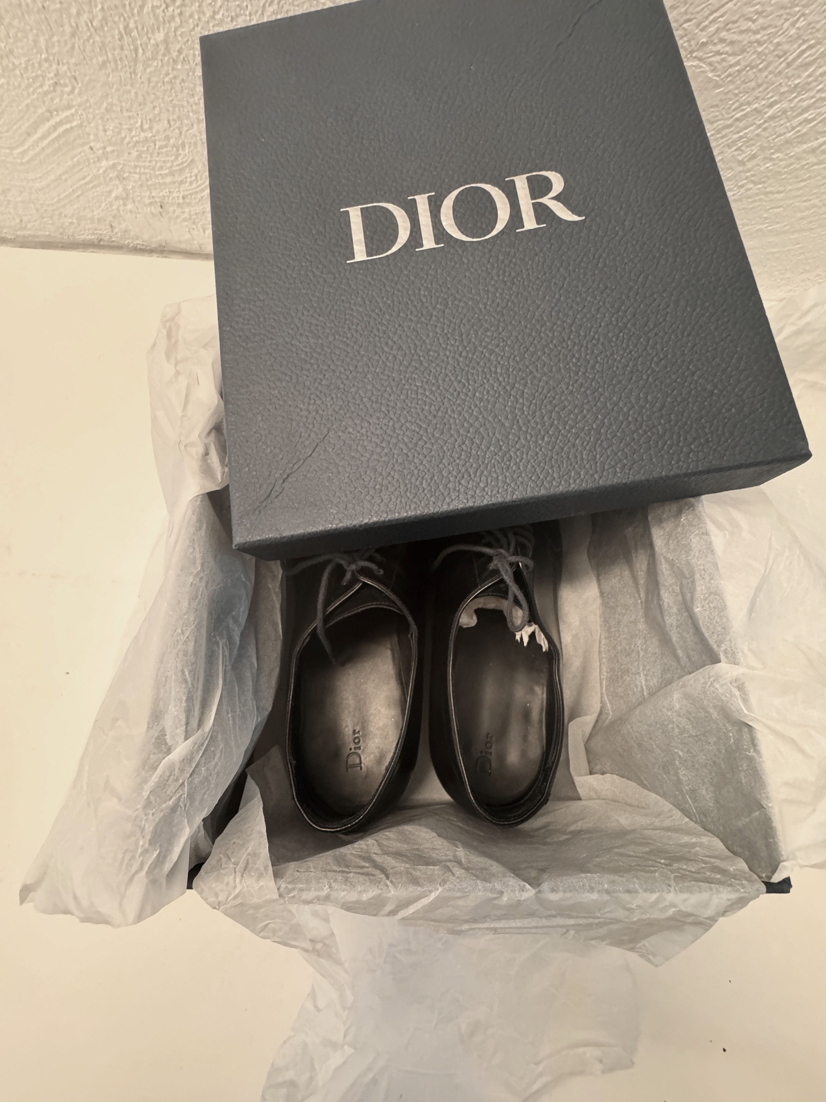 Dior DIOR HOMME Black Oxford Derby Shoes EU42 US9 Size US 9 / EU 42 - 10 Thumbnail