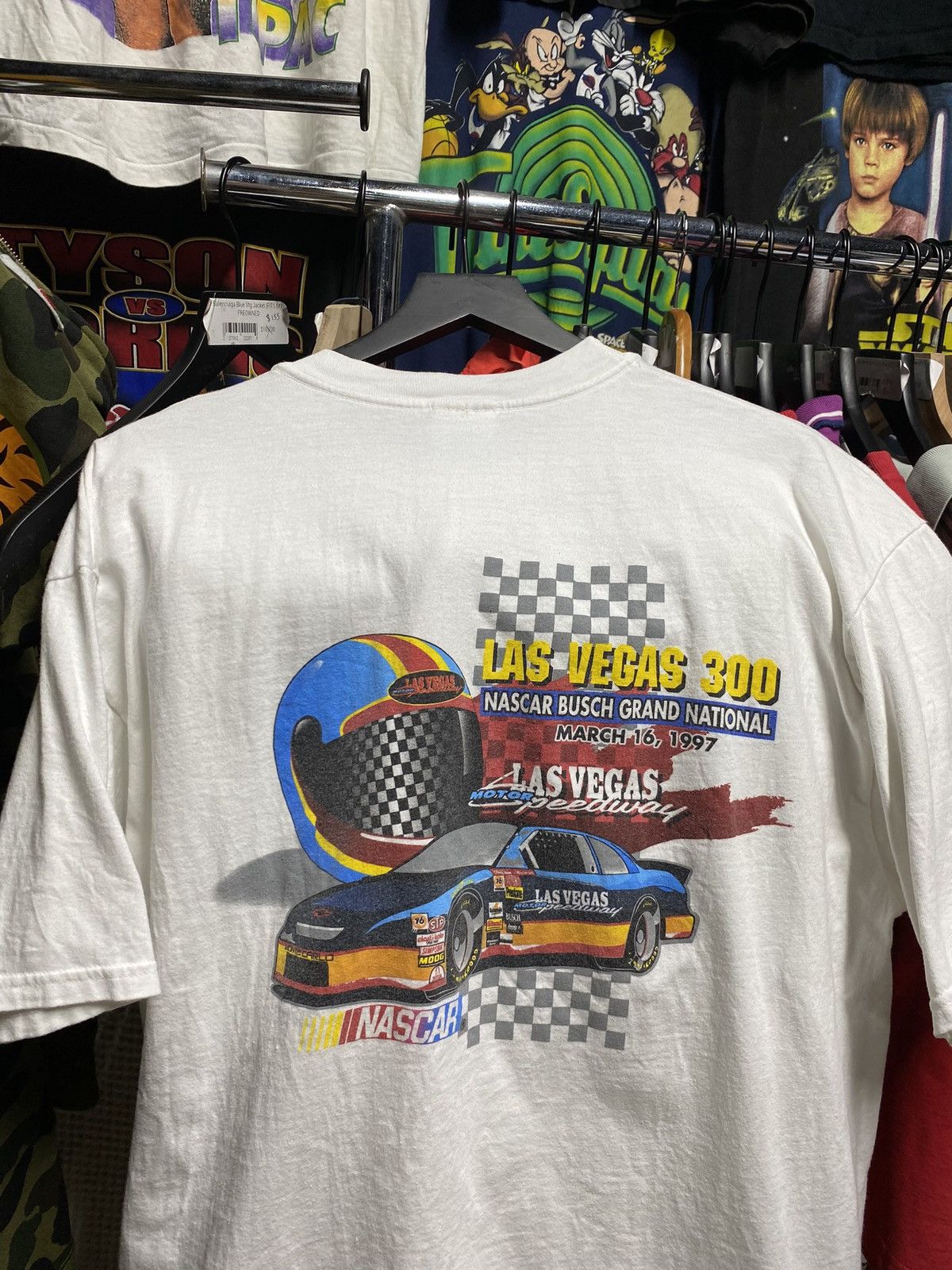 Vintage 90’s Vintage Nascar Racer Tee Shirt Large Size US L / EU 52-54 / 3 - 4 Thumbnail