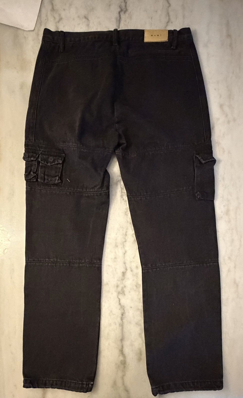 MNML Black Cargo Jeans Size US 38 / EU 54 - 2 Thumbnail