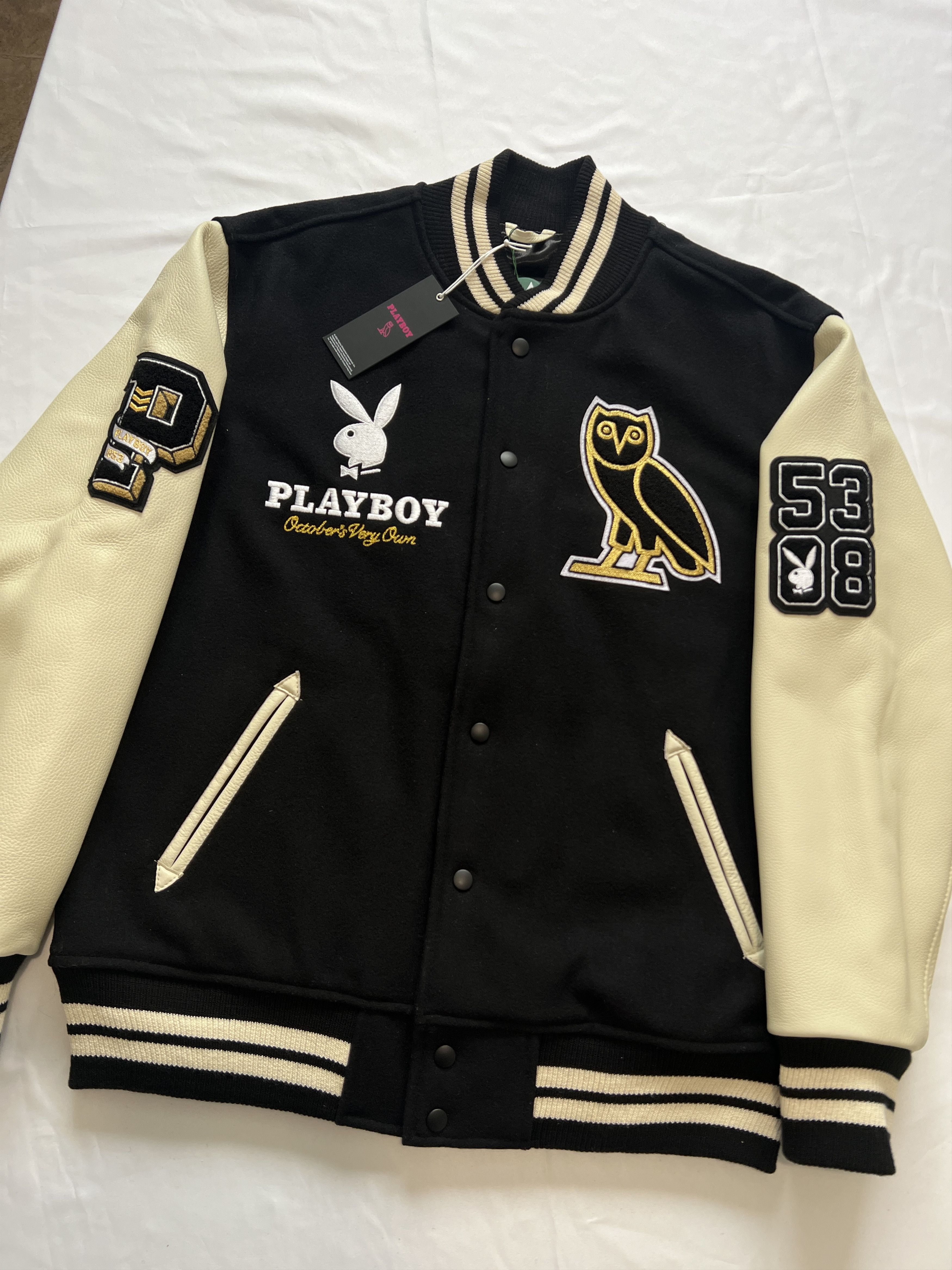 Drake OVO x Playboy Varsity Jacket Size US XL / EU 56 / 4 - 5 Thumbnail