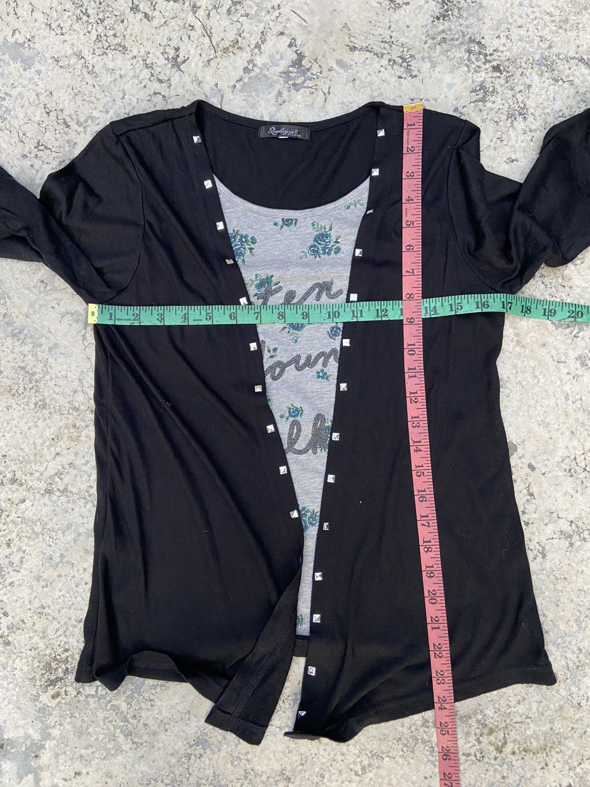 Beauty Beast × If Six Was Nine × Japanese Brand Vtg Y2K quellejoies cardi long sleeve t-shirt Size M / US 6-8 / IT 42-44 - 10 Thumbnail