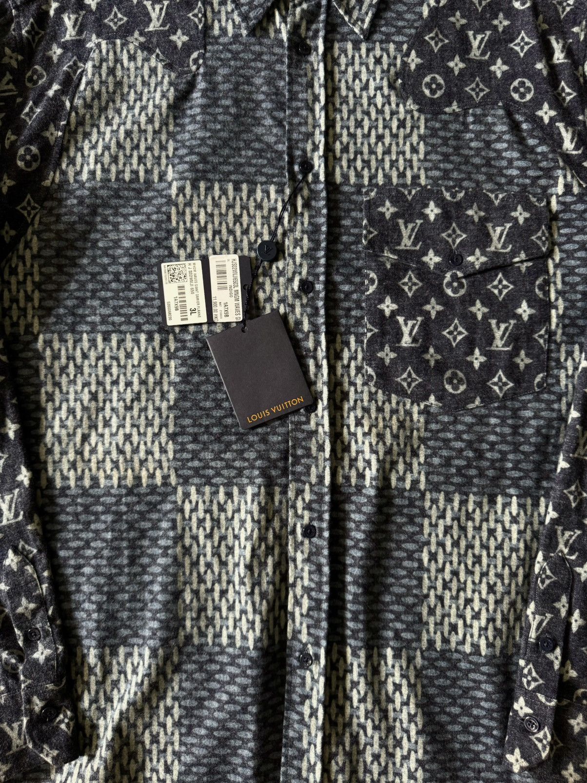 Louis Vuitton Louis Vuitton - Virgil Abloh / Nigo - SS20 - Flannel Shirt Size US XXL / EU 58 / 5 - 10 Thumbnail
