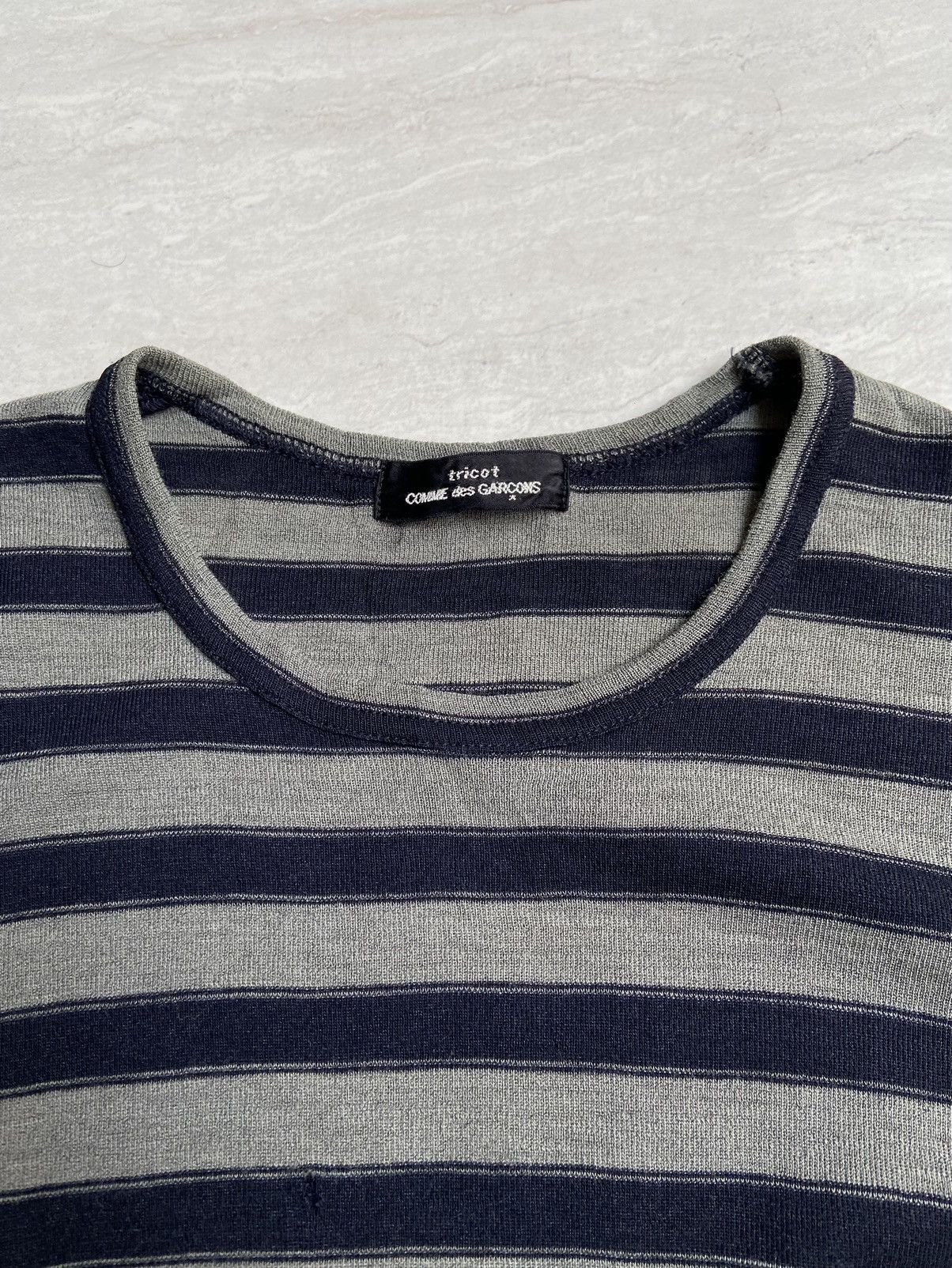 Tricot Comme des Garcons TRICOT COMME Des GARCONS Striped Knit Dress Size XS / US 0-2 / IT 36-38 - 11 Thumbnail