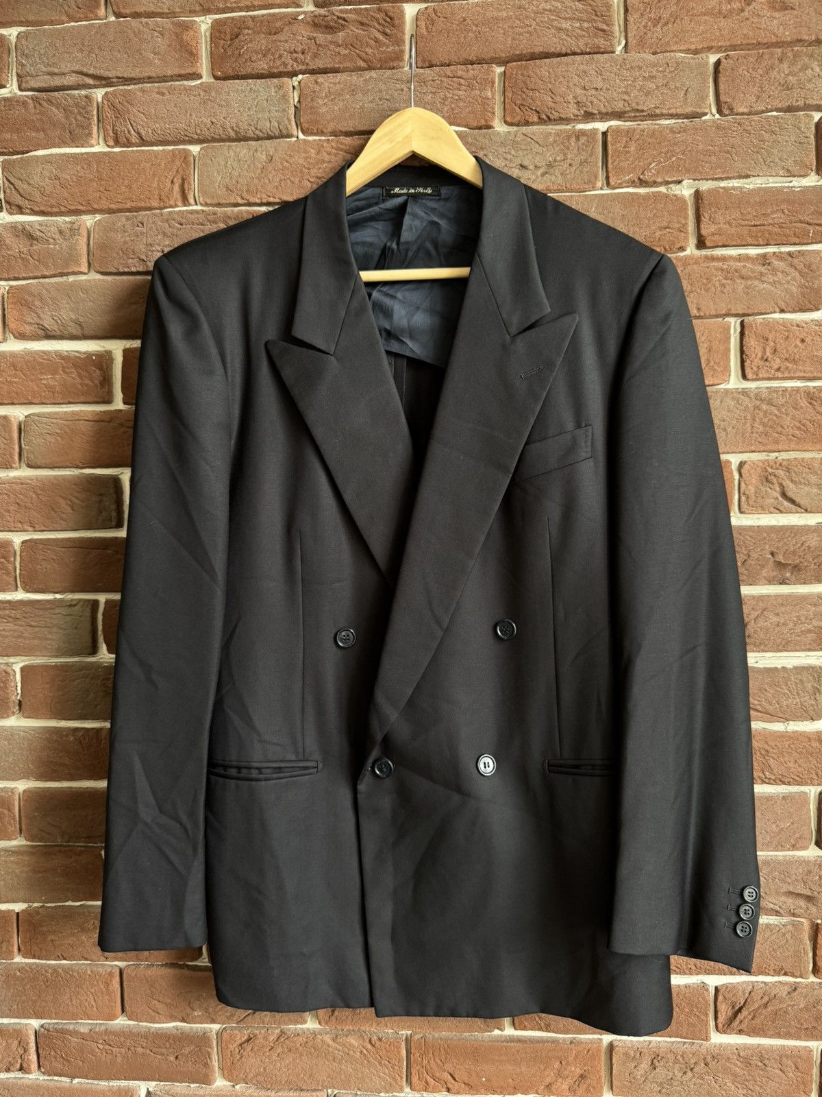 Loro Piana Vintage Pal Zileri Loro Piana Double-Breasted Blazer Jacket Size 50R - 1 Thumbnail