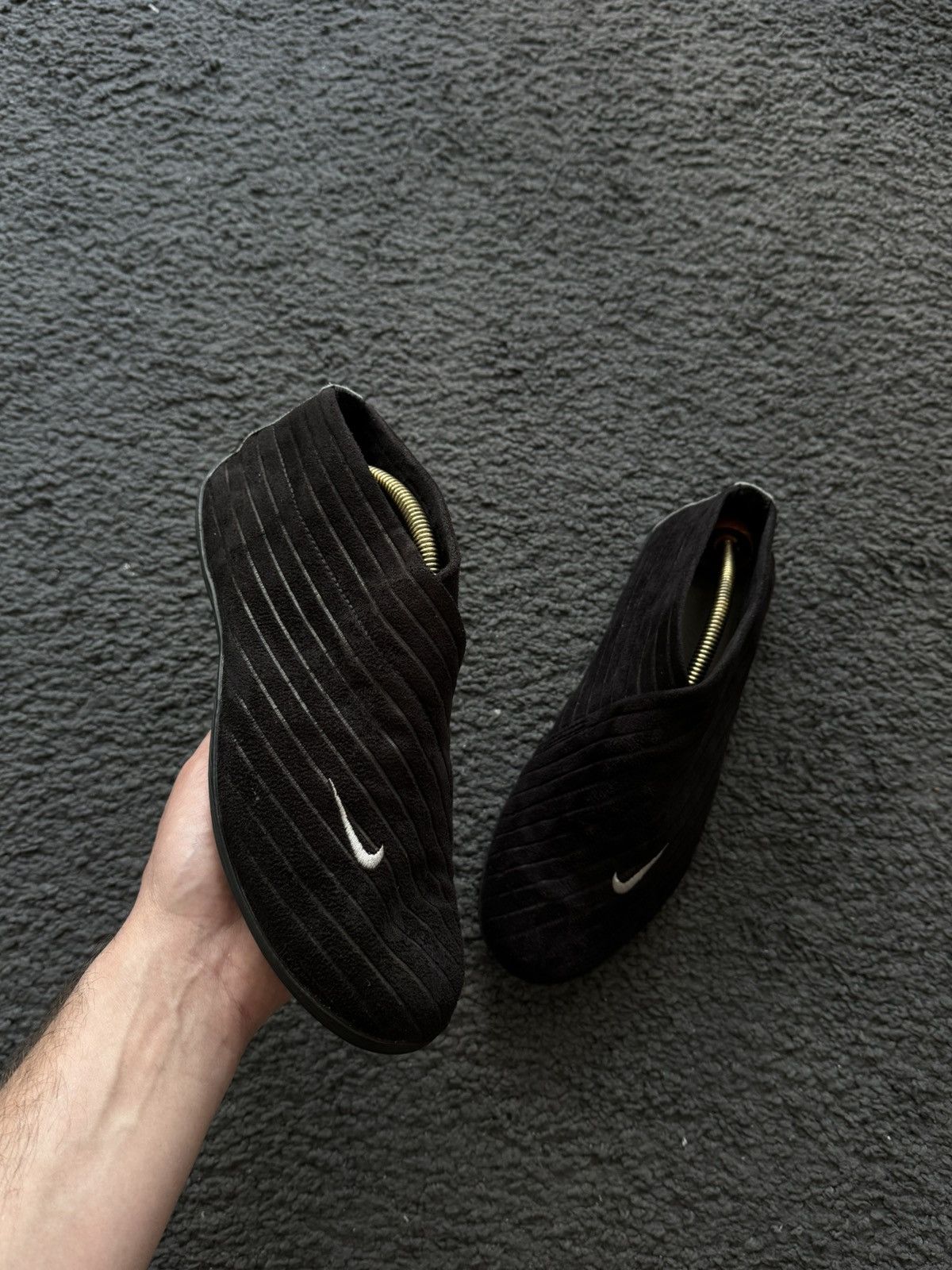 Vintage Vintage 00's Nike Kyoto Black Y2K Moc Sneakers Size US 8.5 / EU 41-42 - 9 Thumbnail