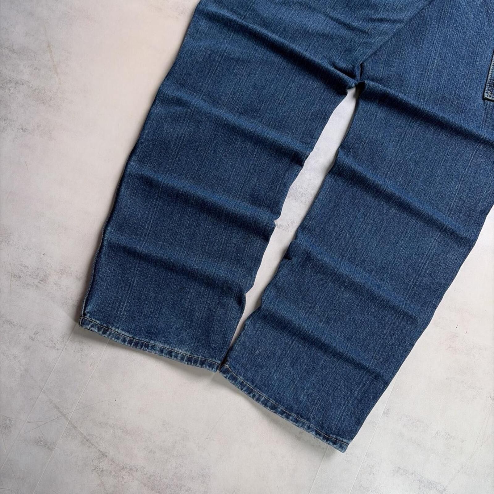 Dickies Y2K Blue Dickies Grunge Carpenter Baggy Skater Denim Jeans Size US 34 / EU 50 - 4 Thumbnail
