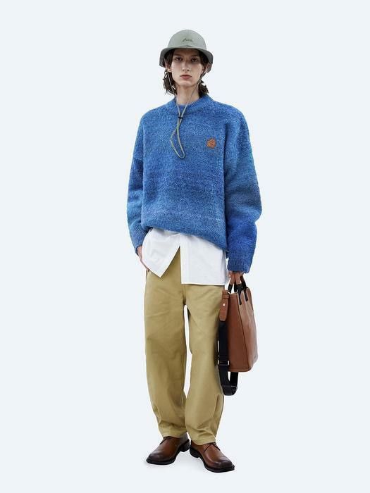 Ader Error Ader Error Canyon Knit Blue Gradient Sweater Size US M / EU 48-50 / 2 - 16 Thumbnail
