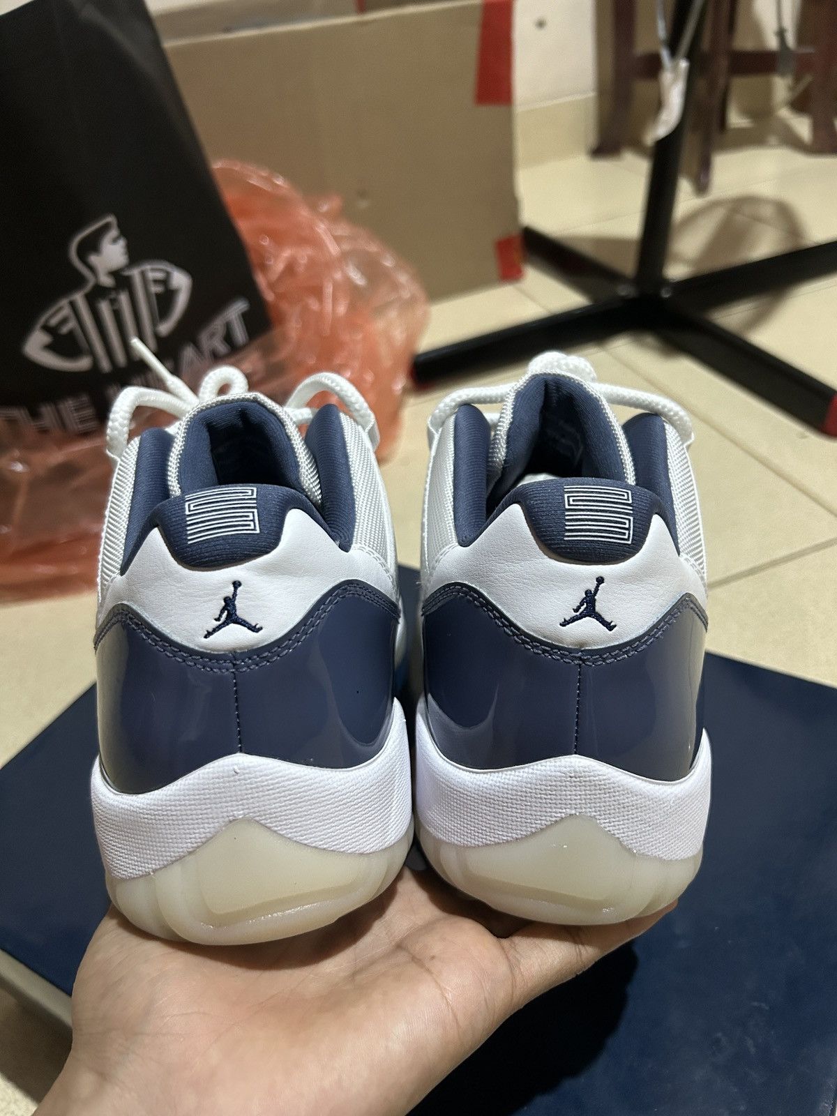 Jordan Brand air jordan 11 low diffused blue Size US 12.5 / EU 45-46 - 5 Thumbnail