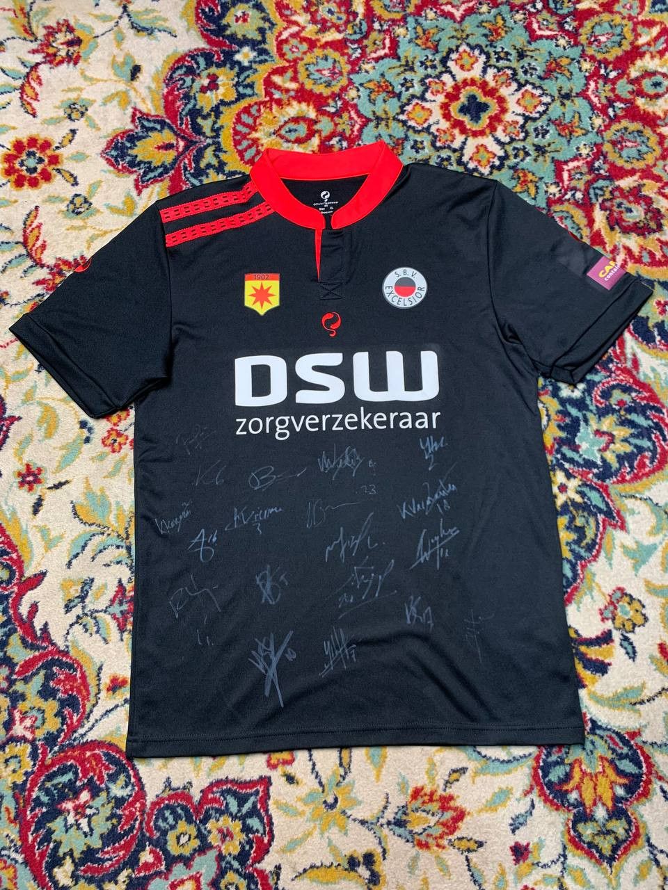 Vintage S.B.V. Excelsior Home Shirt Soccer Jersey Football 16/17 Size US XL / EU 56 / 4 - 1 Thumbnail