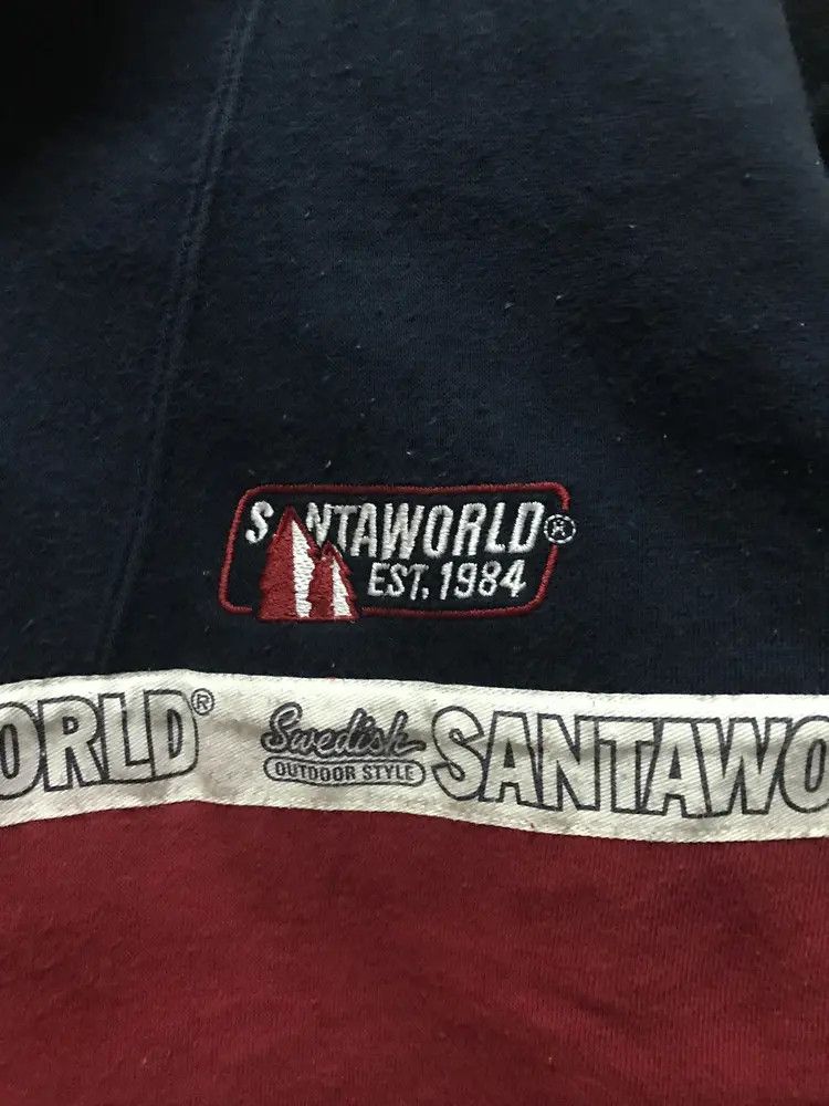 Vintage Vintage Santaworld Halfzipper Sweatshirts Size US L / EU 52-54 / 3 - 5 Thumbnail
