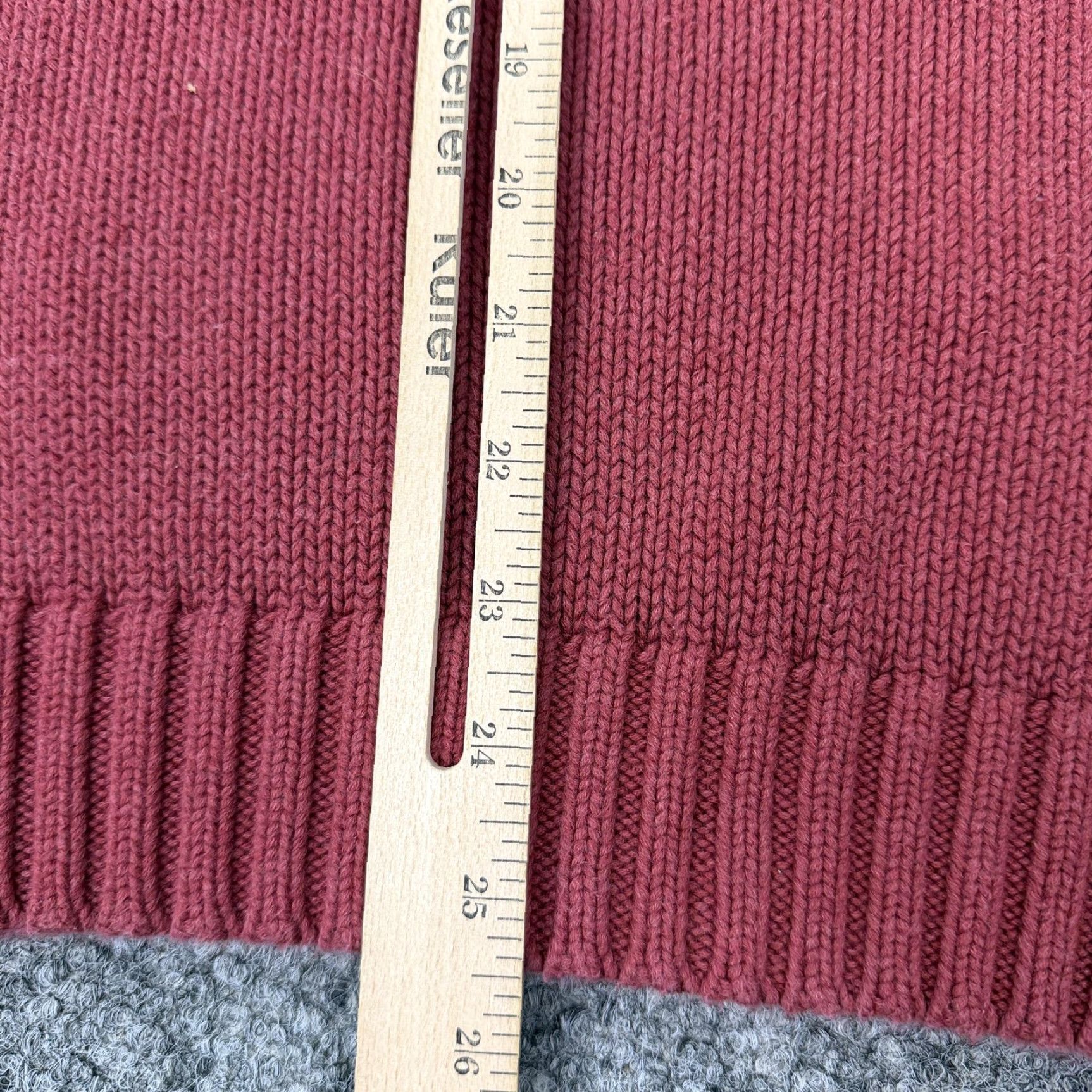 Polo Ralph Lauren VINTAGE Polo Ralph Lauren Sweater Shirt Mens XL Red V-Neck Knit Pullover 90s Polo Ralph Lauren 90s Mens XL Red V-Neck Knit Sweater Size US XL / EU 56 / 4 - 7 Thumbnail