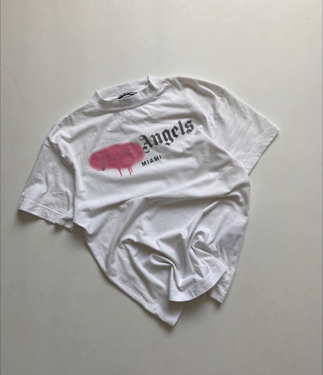 Palm Angels Rare Palm angels Miami sprayed t shirt y2k Size US S / EU 44-46 / 1 - 1 Thumbnail
