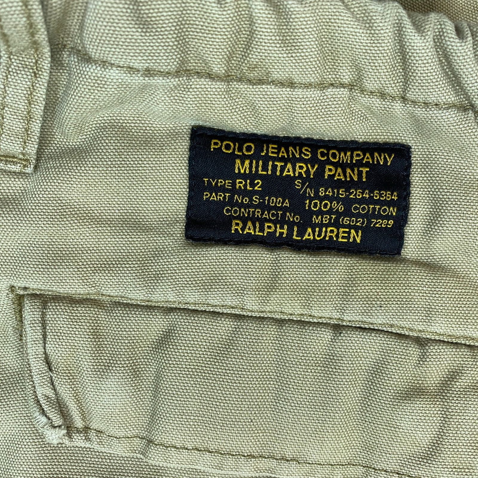 Polo Ralph Lauren Polo Jeans Ralph Lauren Military Drawstring Cargo Shorts 38 Size US 38 / EU 54 - 4 Thumbnail