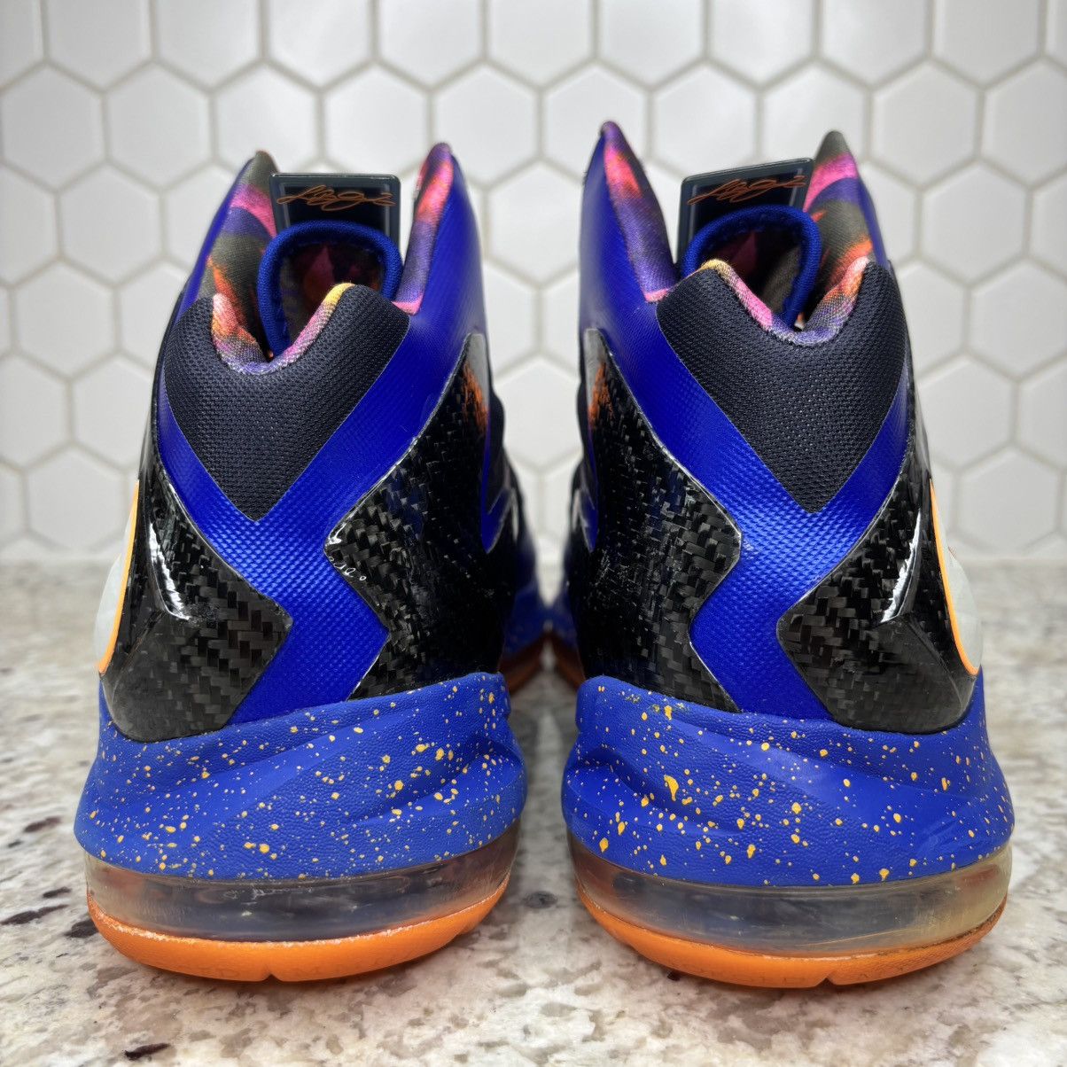 Nike Size 11.5-Nike LeBron X Elite Superhero Gently Worn No Box Size US 11.5 / EU 44-45 - 9 Thumbnail