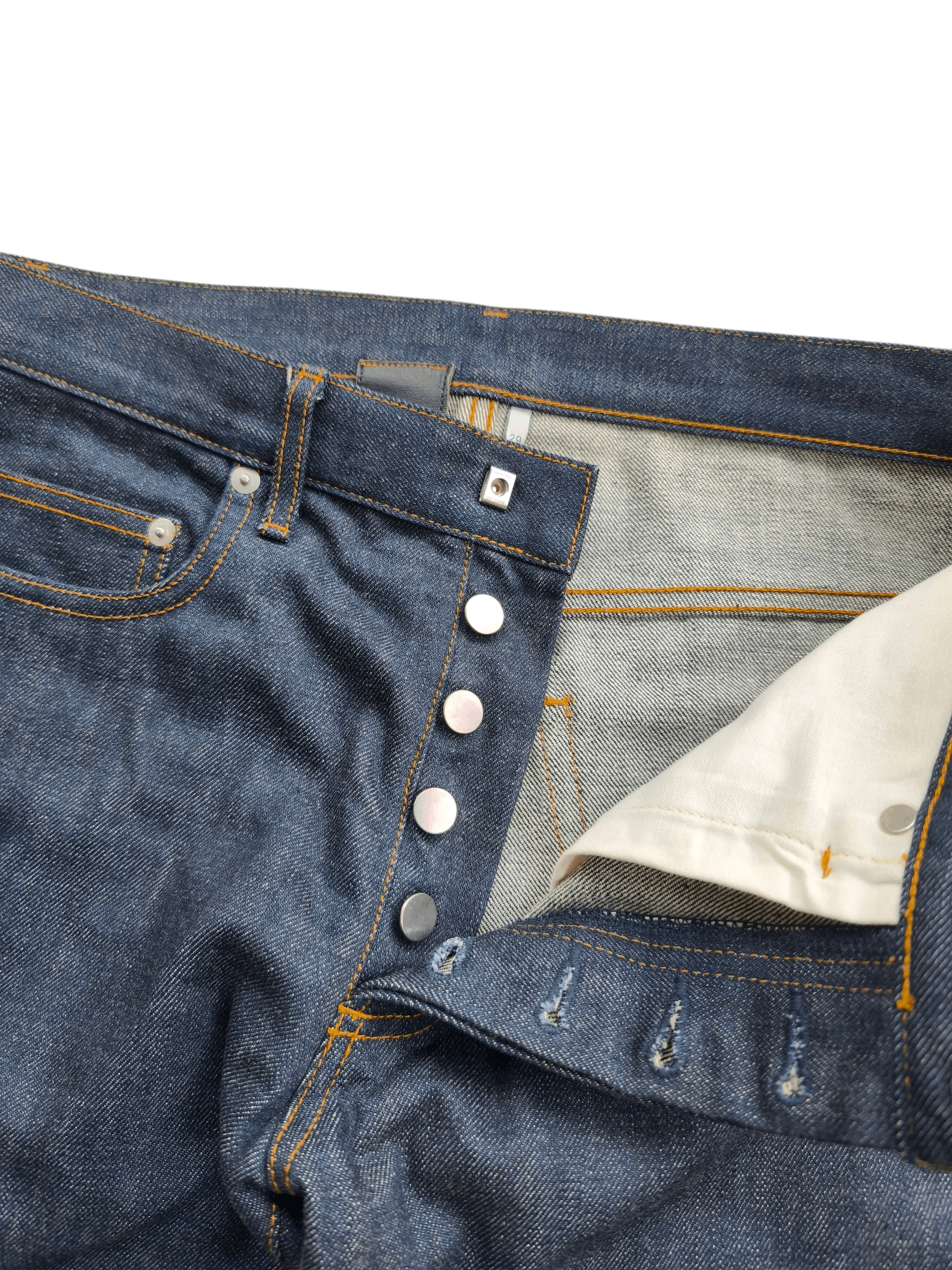 Dior Dior Homme indigo raw denim Size US 30 / EU 46 - 6 Thumbnail