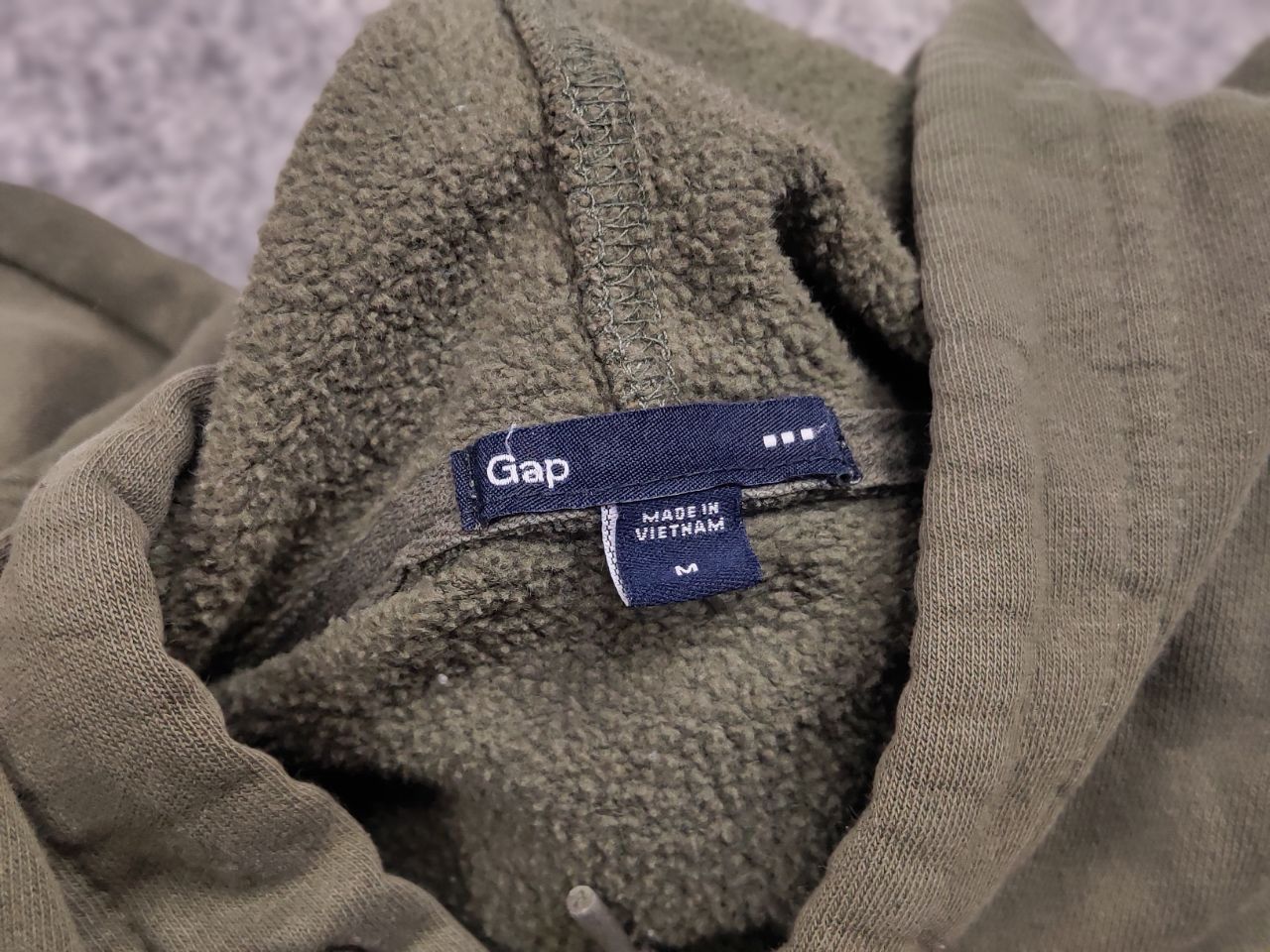 Gap Vintage Gap Military Green Logo Classic Hoodie Y2K style Size US M / EU 48-50 / 2 - 15 Thumbnail