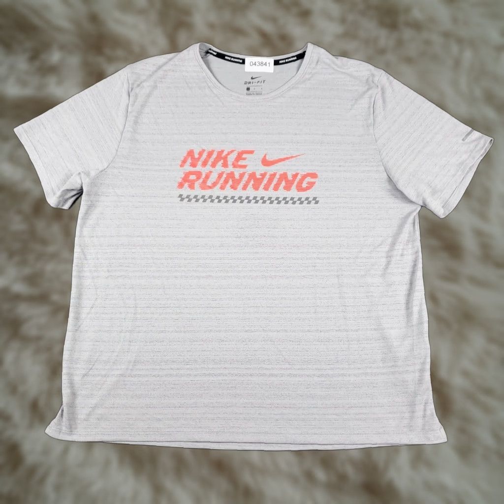 Nike Nike Mens T Shirt Small Gray Nike Dri-Fit Short Sleeve Size US S / EU 44-46 / 1 - 1 Thumbnail