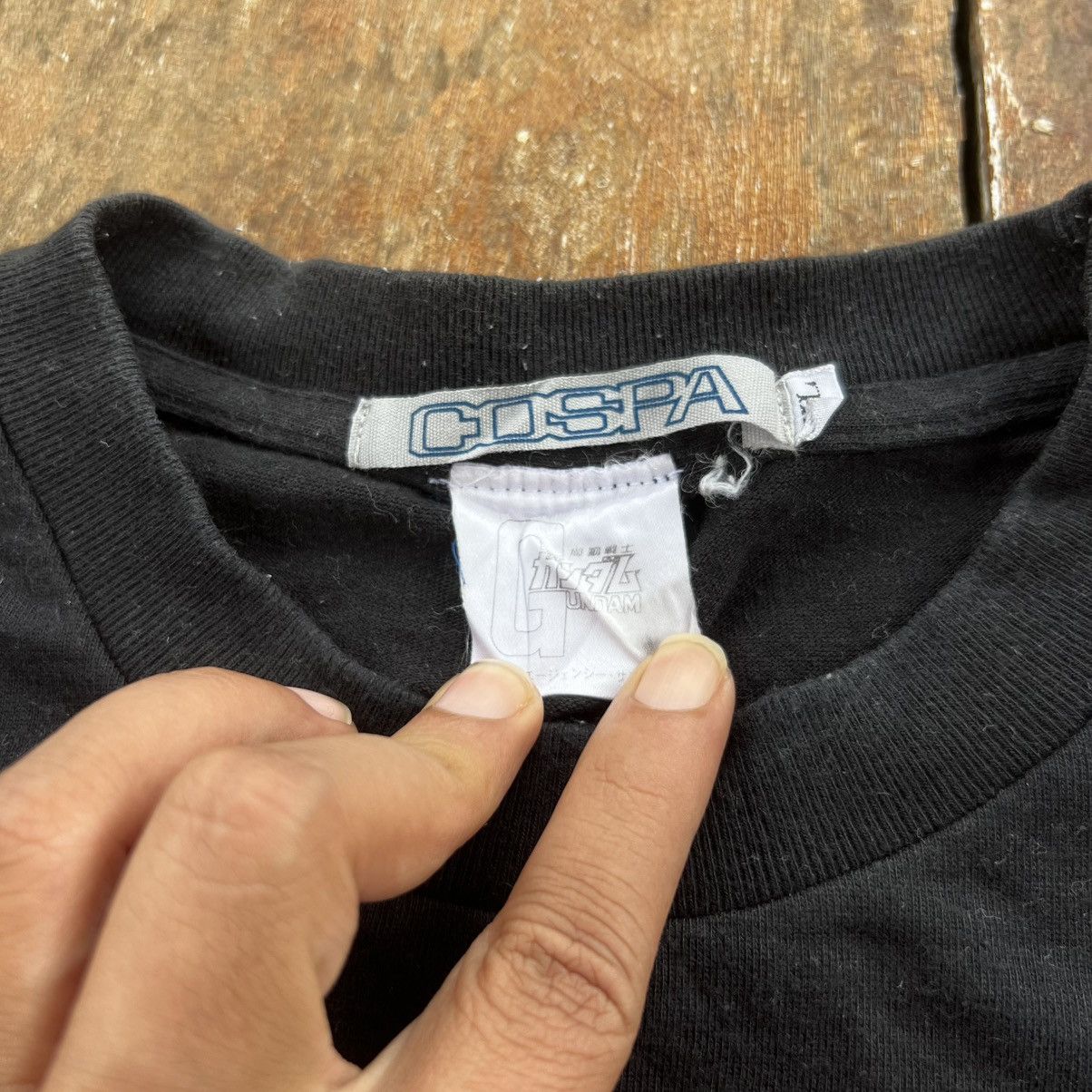 Anime Vintage Thrashed Faded Gundam Cospa Tag Rare T Shirt Size US XL / EU 56 / 4 - 5 Thumbnail