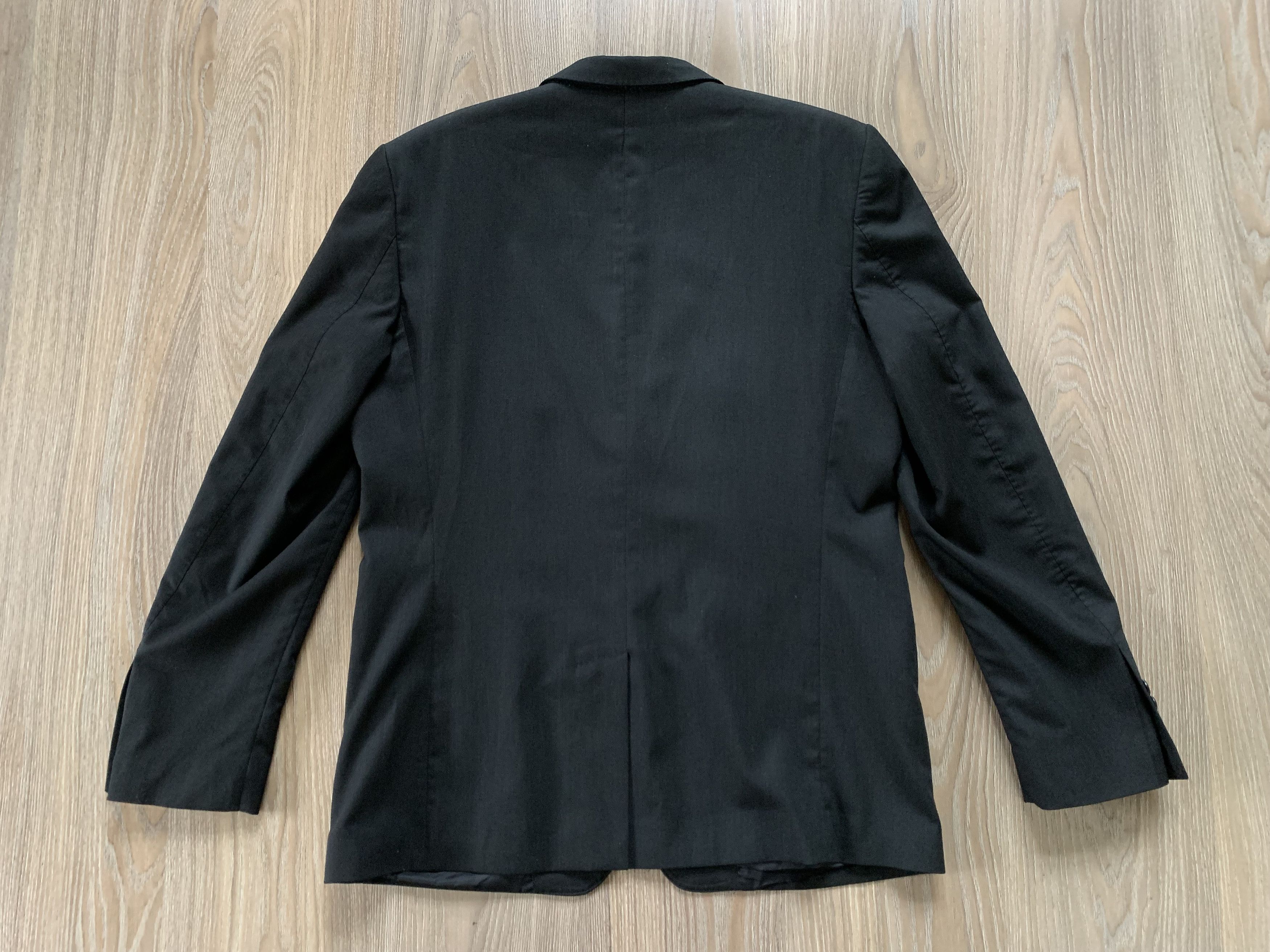 Zara Zara Man Basic Black Blazer Jacket Size 44R - 3 Thumbnail