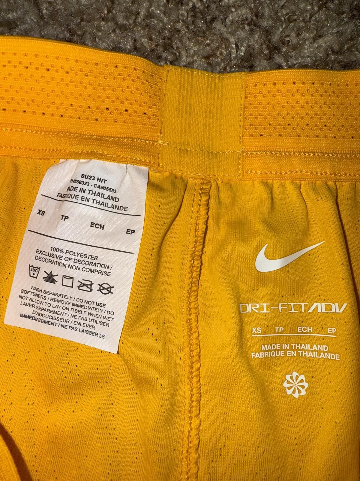 Nike Nike Men’s Dri-Fit ADV Australia 2023 Home Shorts Sample Size US 28 / EU 44 - 4 Thumbnail