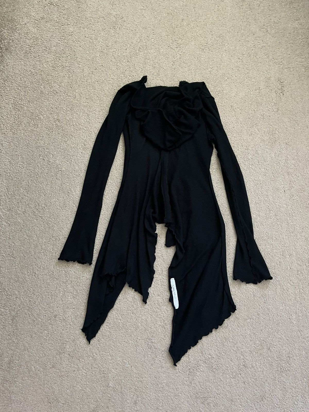 Japanese Brand alice auaa hooded asymmetrical cardigan Size US L / EU 52-54 / 3 - 2 Thumbnail