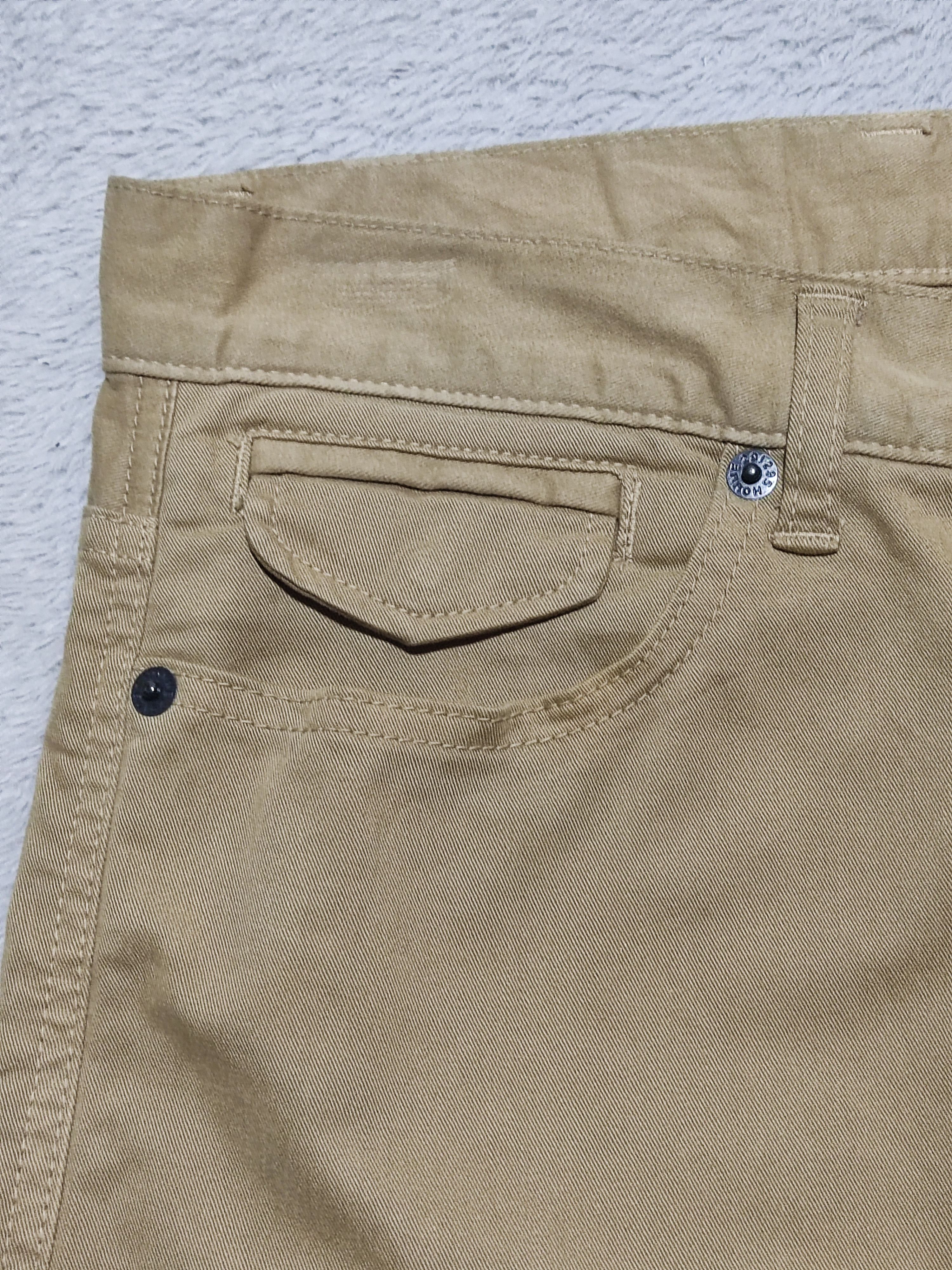 291295=Homme Vintage 90s 291295=HOMME Slim Straight Trousers Rude Style Size US 30 / EU 46 - 3 Thumbnail