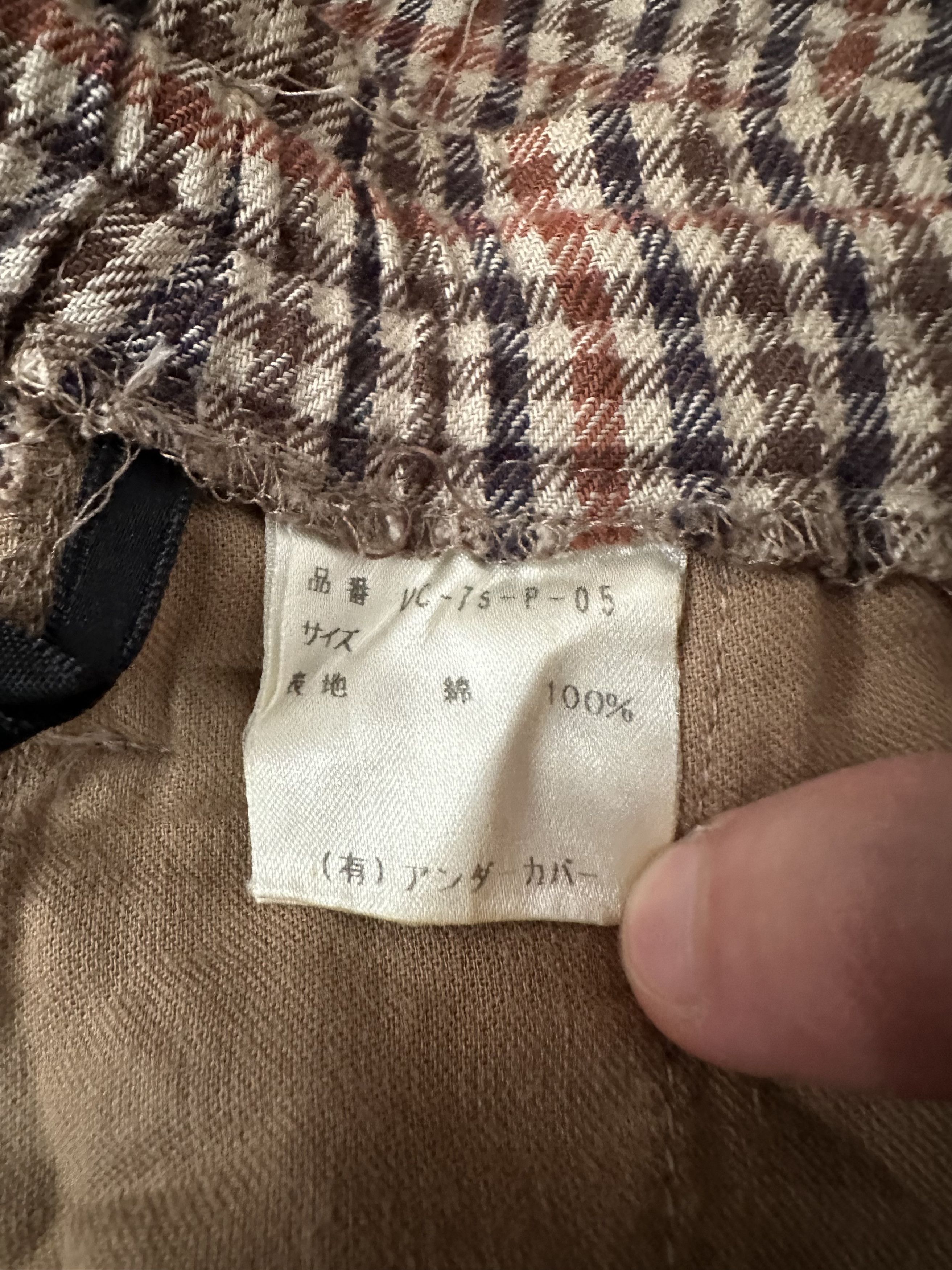 Undercover Undercover SS 1997 "Elephant" Checkered Pants Size US 32 / EU 48 - 8 Thumbnail