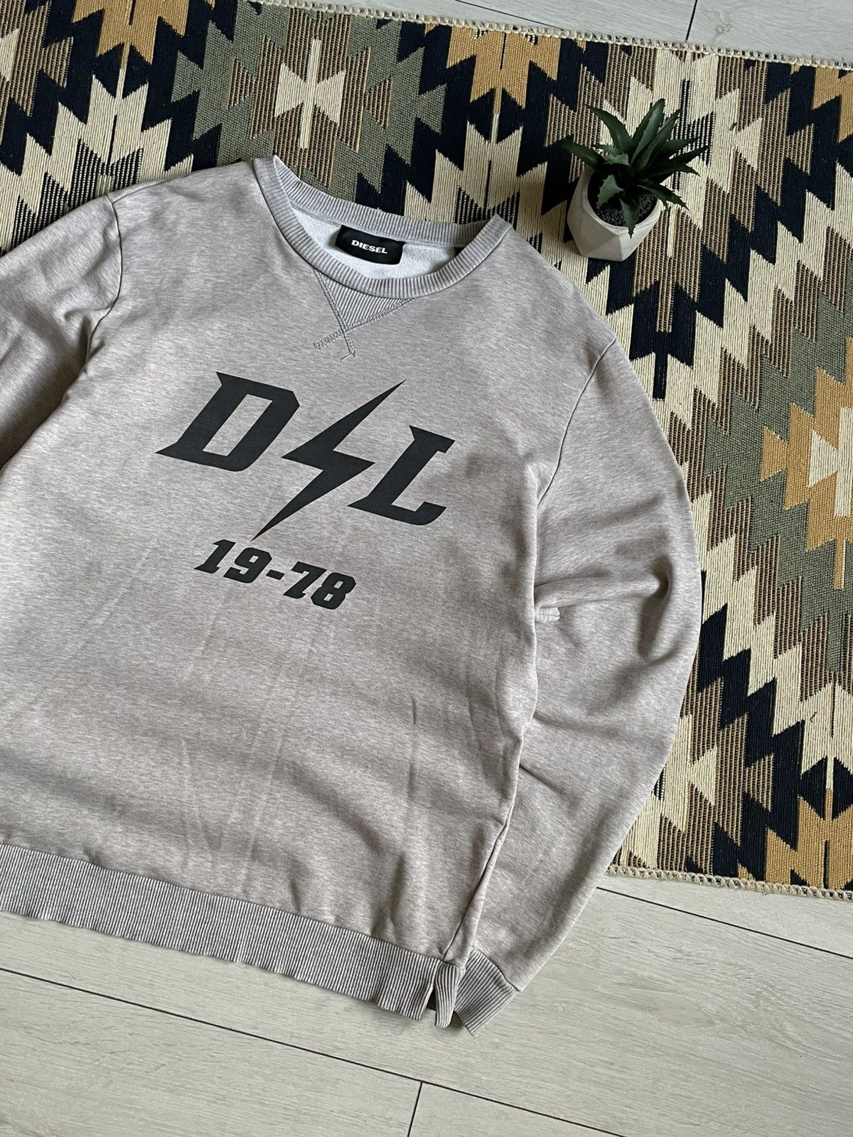 Diesel × Vintage Diesel 1978 Big Logo Sweatshirt Size US M / EU 48-50 / 2 - 3 Thumbnail