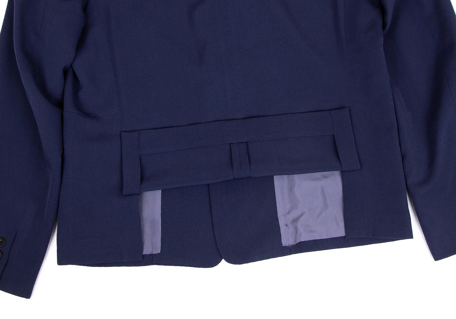 Yohji Yamamoto Yohji Yamamoto Summer Wool Tailored Jacket Blue M Size US M / EU 48-50 / 2 - 15 Thumbnail