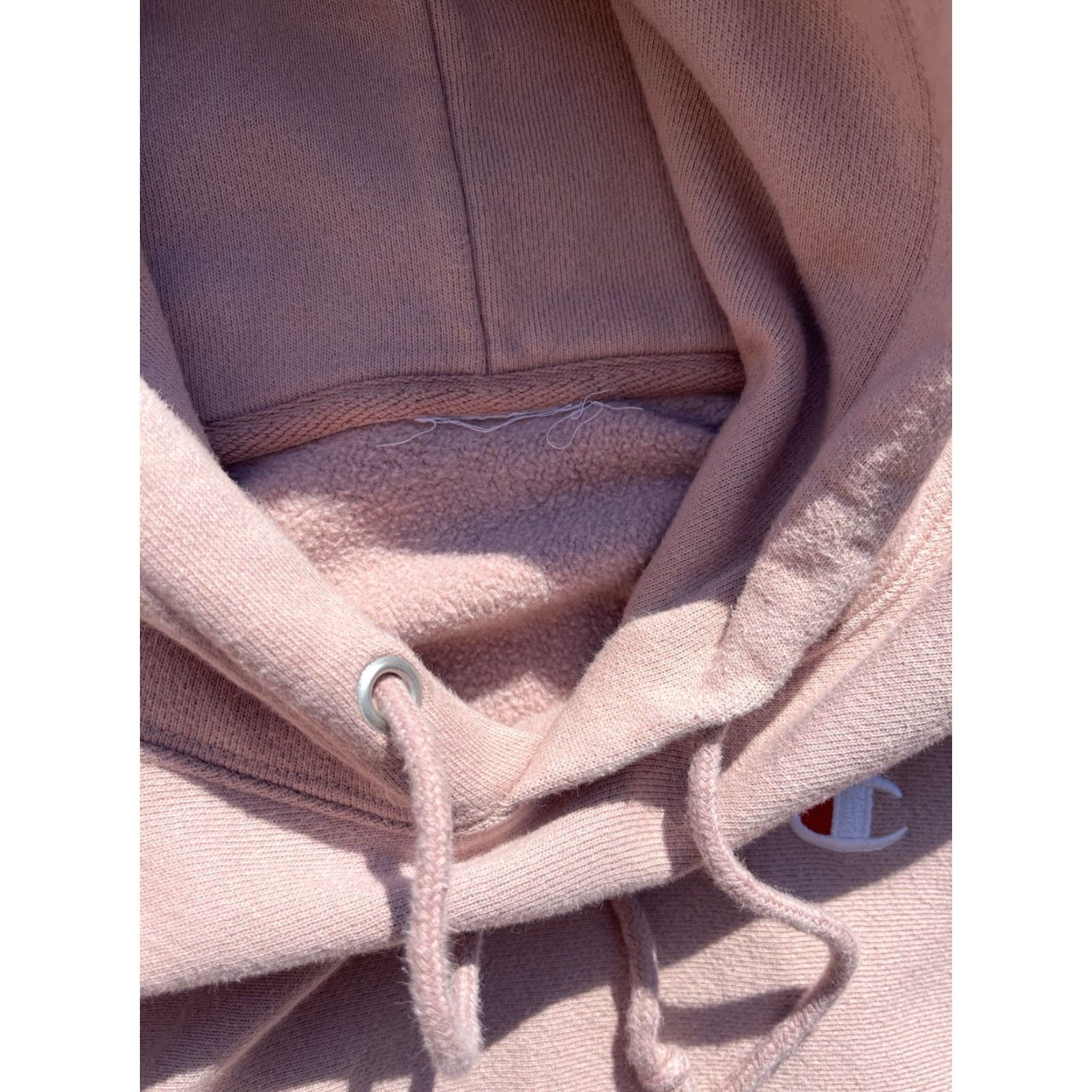 Champion Champion Sweatshirt Men Shirt Regular Medium Pink Maeve Solid Logo Heavyweight Streetwear City Modern 90s/2000s Gym Outdoor Size US M / EU 48-50 / 2 - 3 Thumbnail
