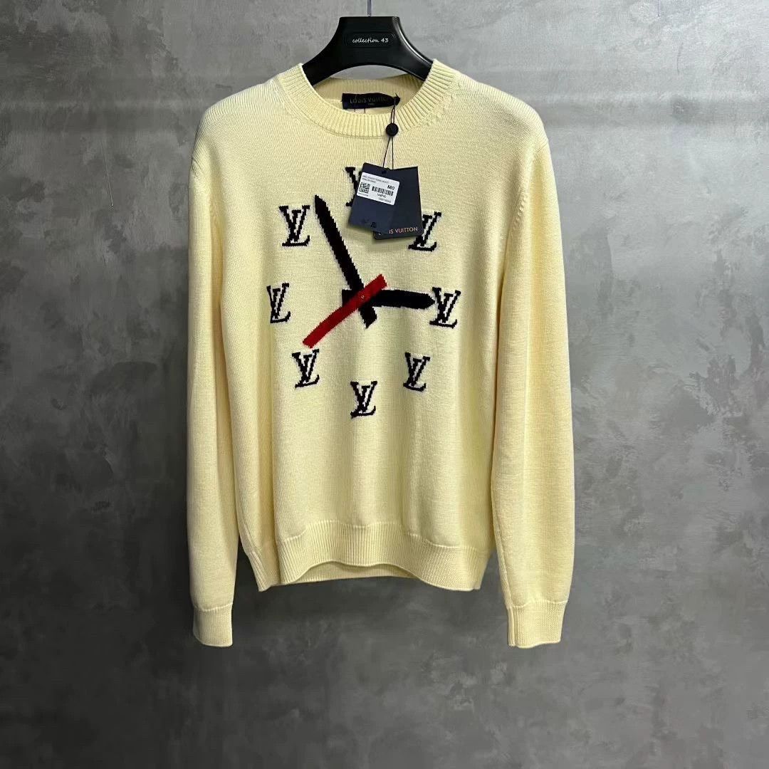 Louis Vuitton louis vuitton cream round neck knit sweater Size US M / EU 48-50 / 2 - 1 Thumbnail