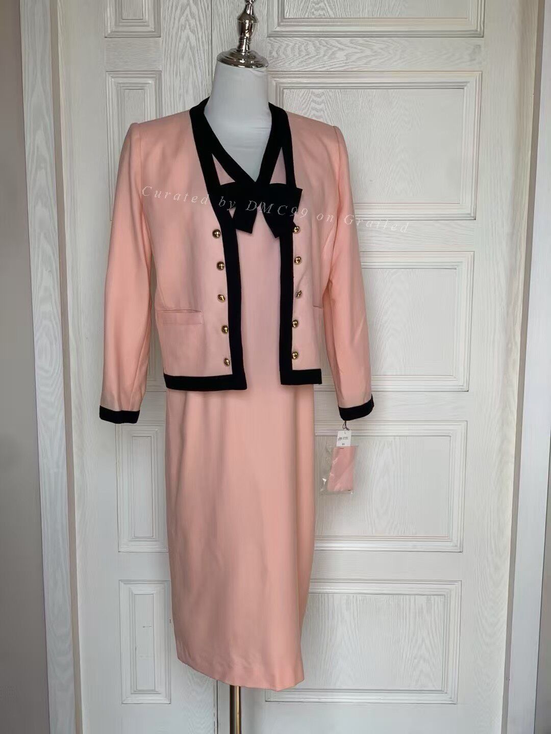 Di Bianco Bis Bianco Vintage Wool Suit Size M / US 6-8 / IT 42-44 - 1 Thumbnail