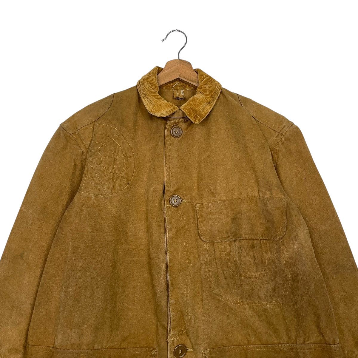 Vintage Vintage 30s Hettrick American Field Gun Coat Hunting Jacket Size US L / EU 52-54 / 3 - 2 Thumbnail