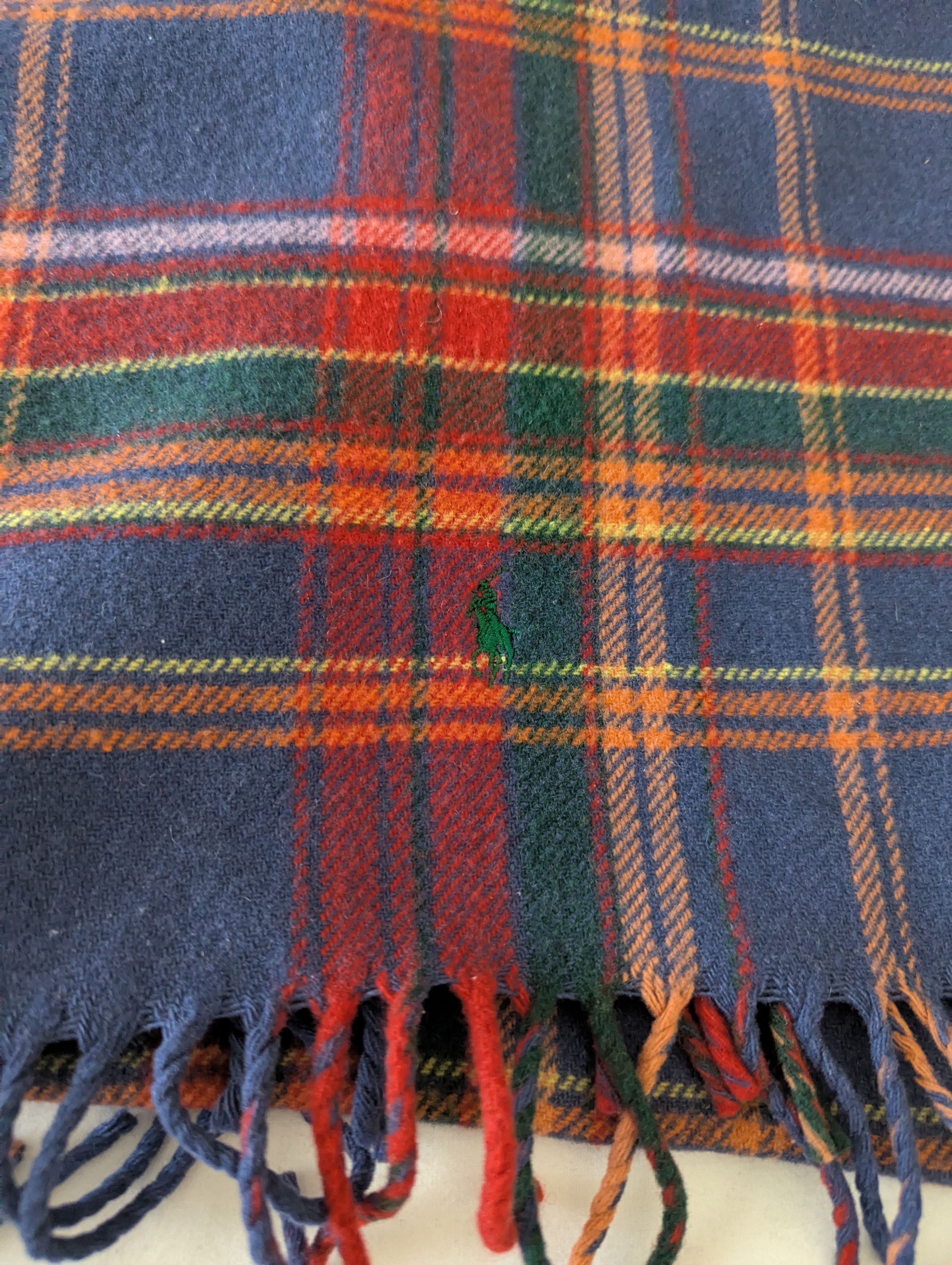 Polo Ralph Lauren Cashmere ,Wool Scarves Size ONE SIZE - 2 Thumbnail