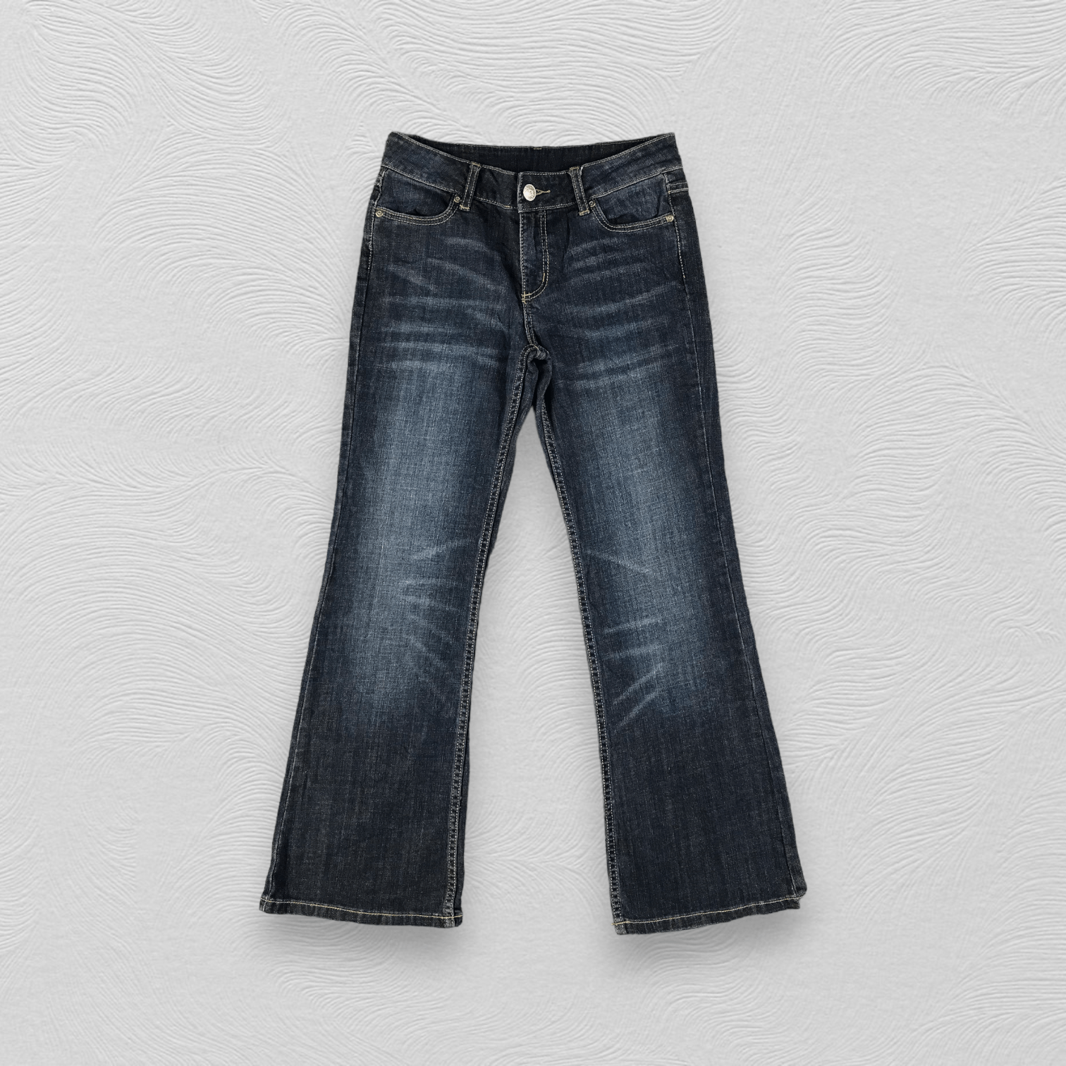 Japanese Brand Japanese Brand Jeans Faded Blue Flare Denim KJ1500 Size US 27 - 1 Thumbnail