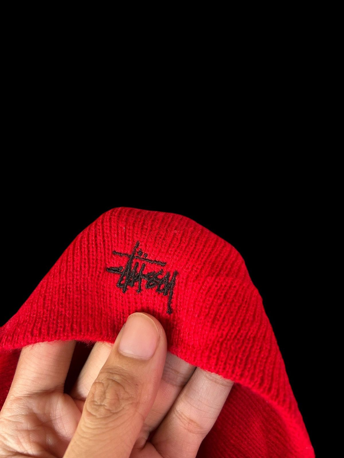 Japanese Brand × Kapital × Vintage Stussy Rare Logo Beanie Hats snowcap Size ONE SIZE - 6 Thumbnail