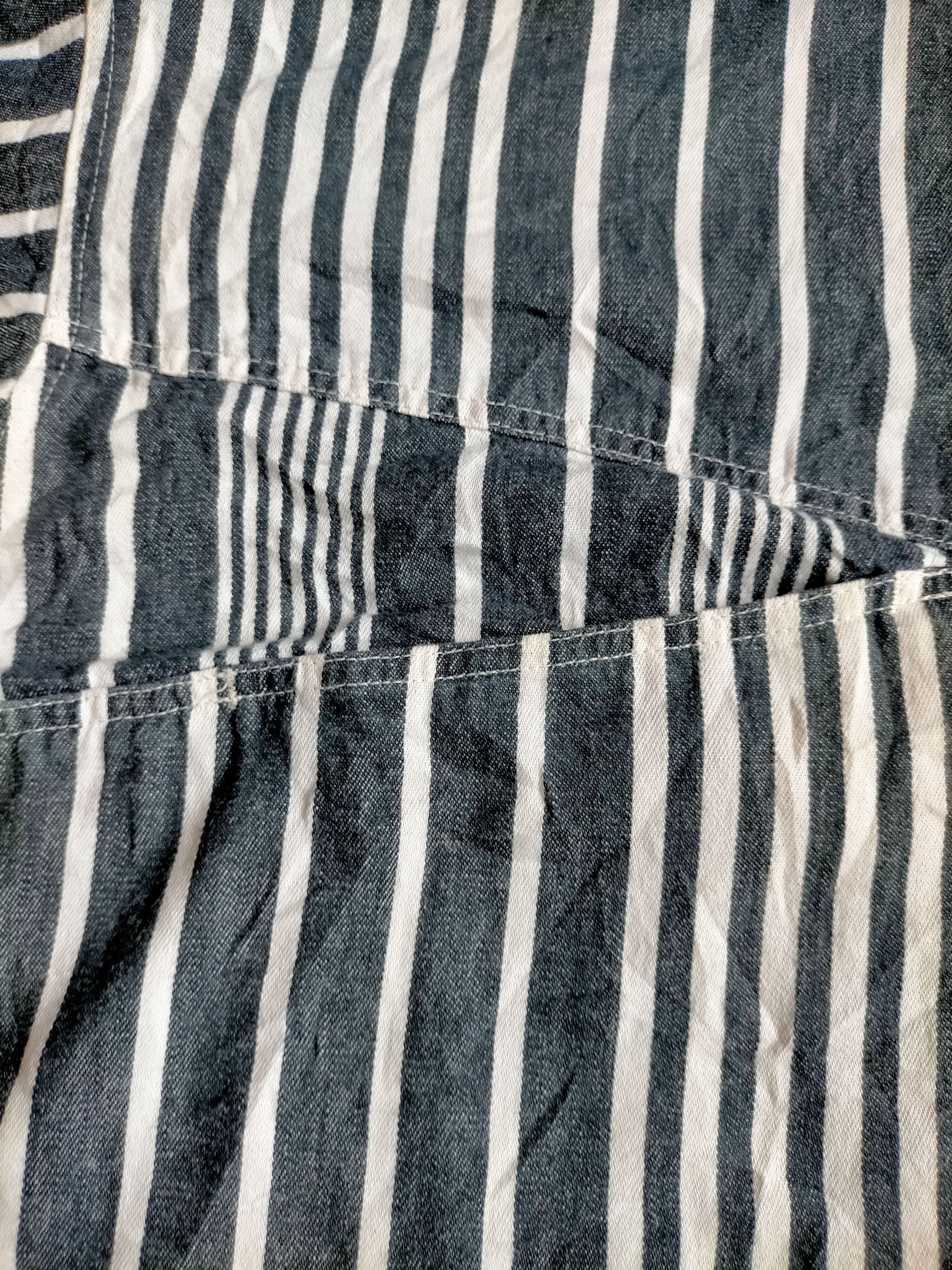 Marithe + Francois Girbaud Marithe +Francois Girbaud Hickory Striped Denim Button ups Size US M / EU 48-50 / 2 - 10 Thumbnail