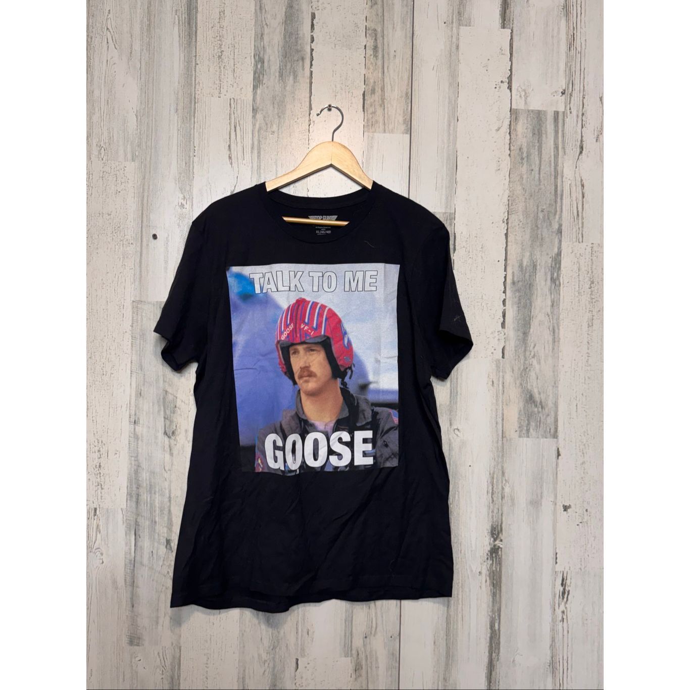 Other Top Gun “Talk To Me Goose” Graphic T-Shirt XL Black Movie Te Size US XL / EU 56 / 4 - 2 Thumbnail