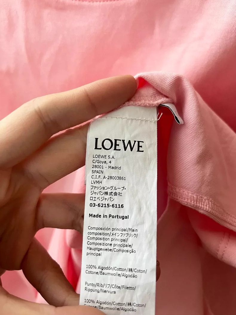 Loewe LOEWE Pink cactus T-shirt Size S / US 4 / IT 40 - 3 Thumbnail