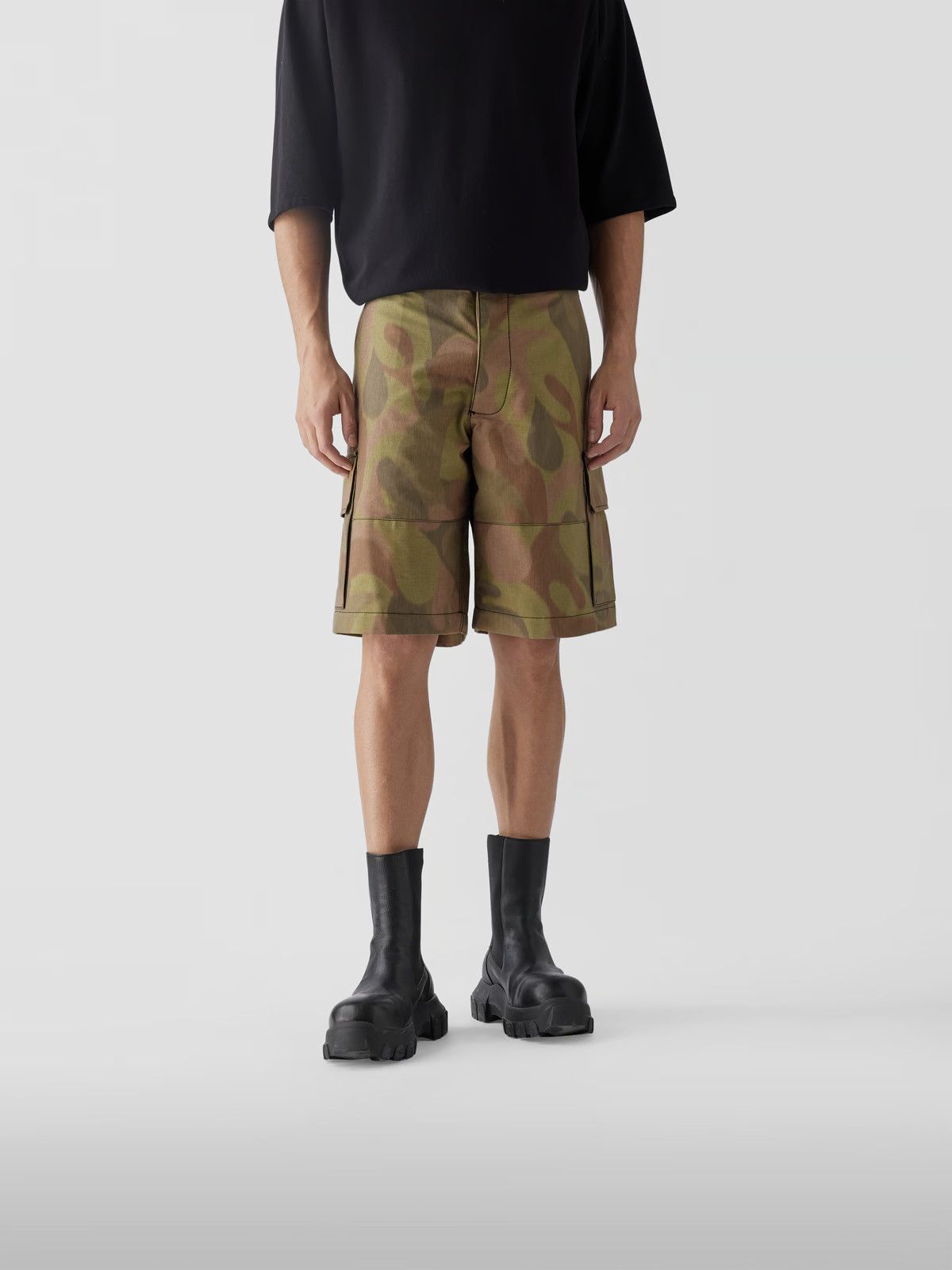 Marni o1y0225 Cargo Short in Multicolor Size US 32 / EU 48 - 2 Thumbnail