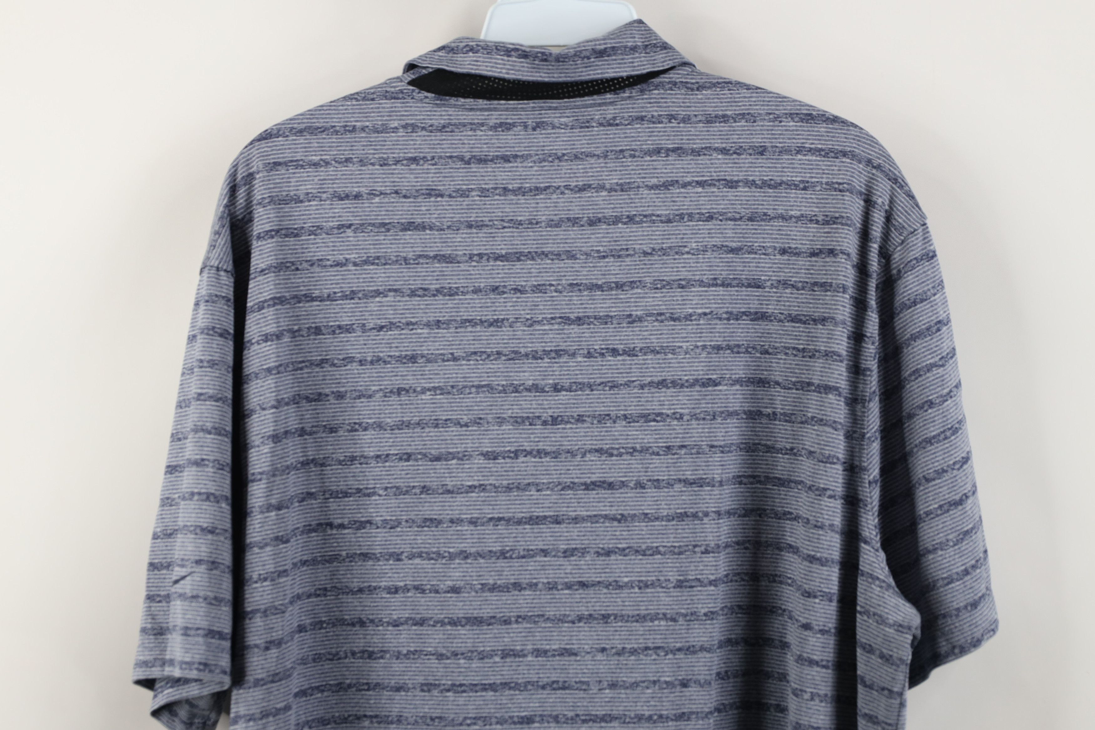 Nike Nike University of Toledo Football Striped Golf Polo Blue Size US L / EU 52-54 / 3 - 14 Thumbnail