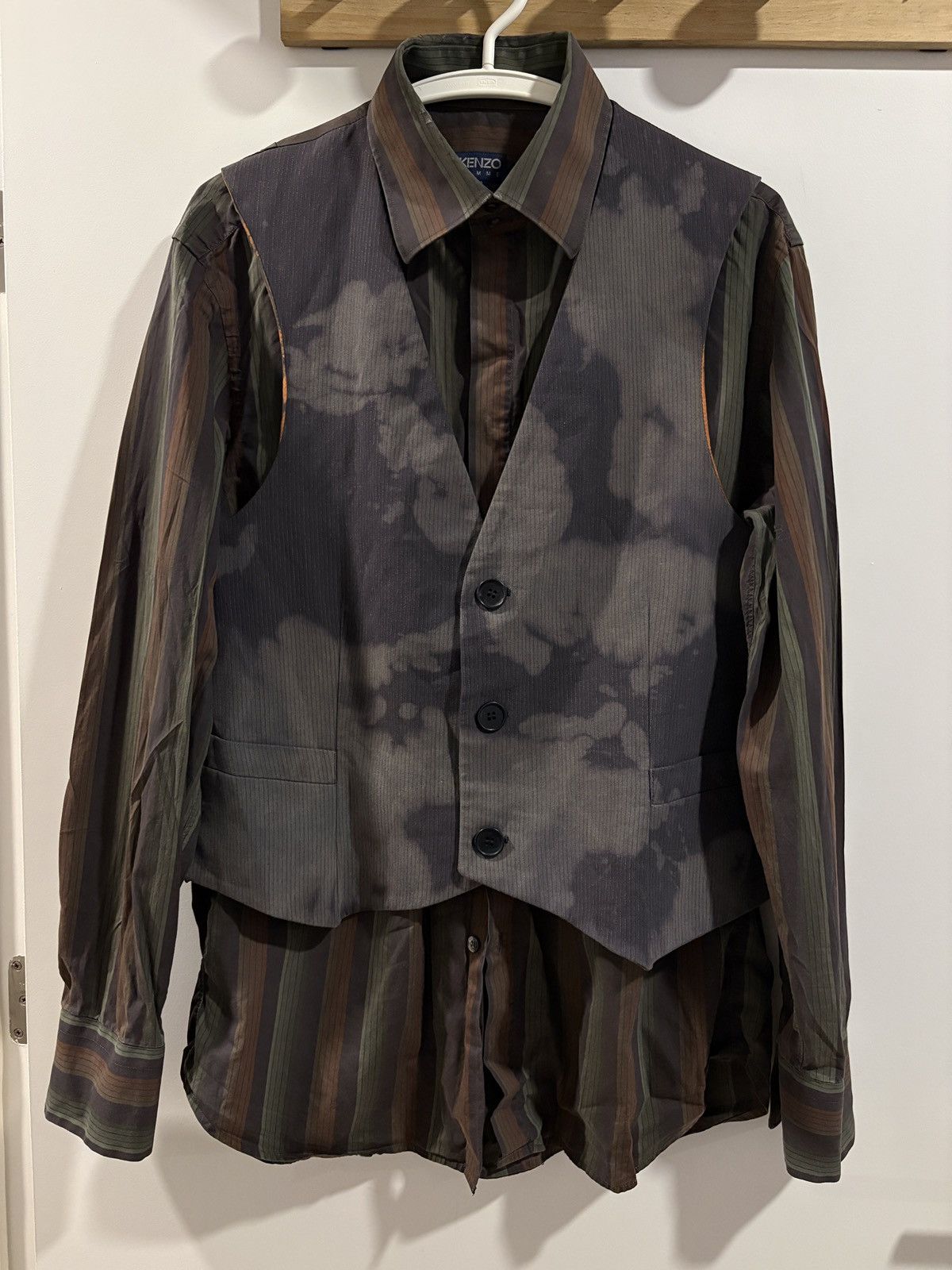 Kenzo Shirt and Vest set Size US S / EU 44-46 / 1 - 1 Thumbnail