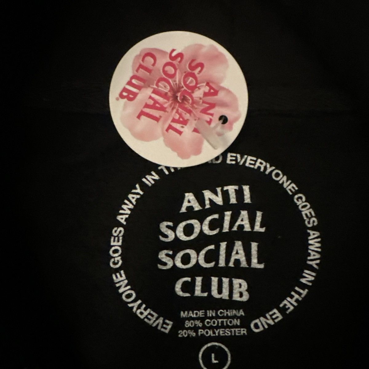 Anti Social Social Club Anti Social Social Club Quest For Love Black Hoodie L ASSC Size US L / EU 52-54 / 3 - 2 Thumbnail
