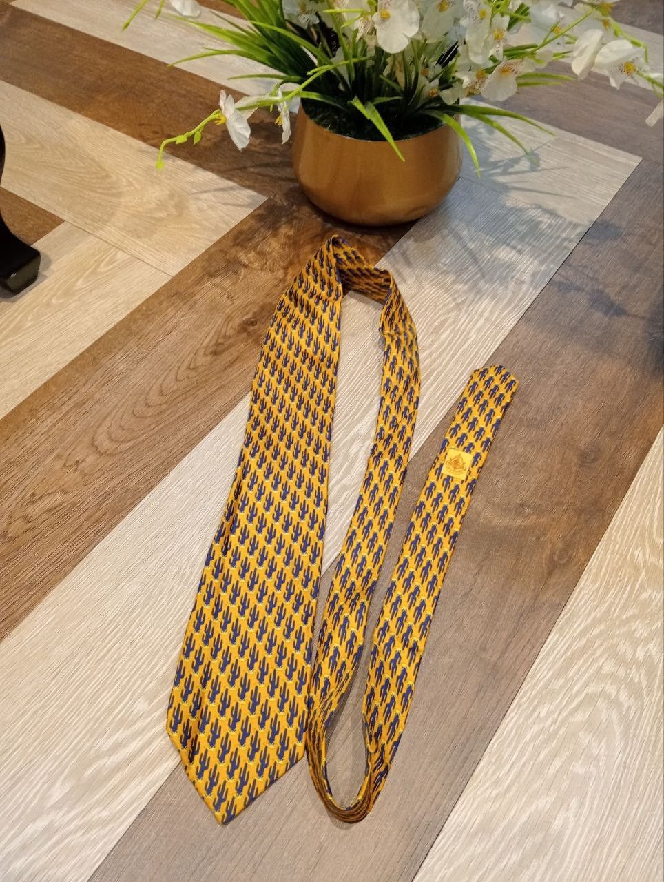 Gucci VINTAGE GUCCI SILK TIE Size ONE SIZE - 1 Thumbnail