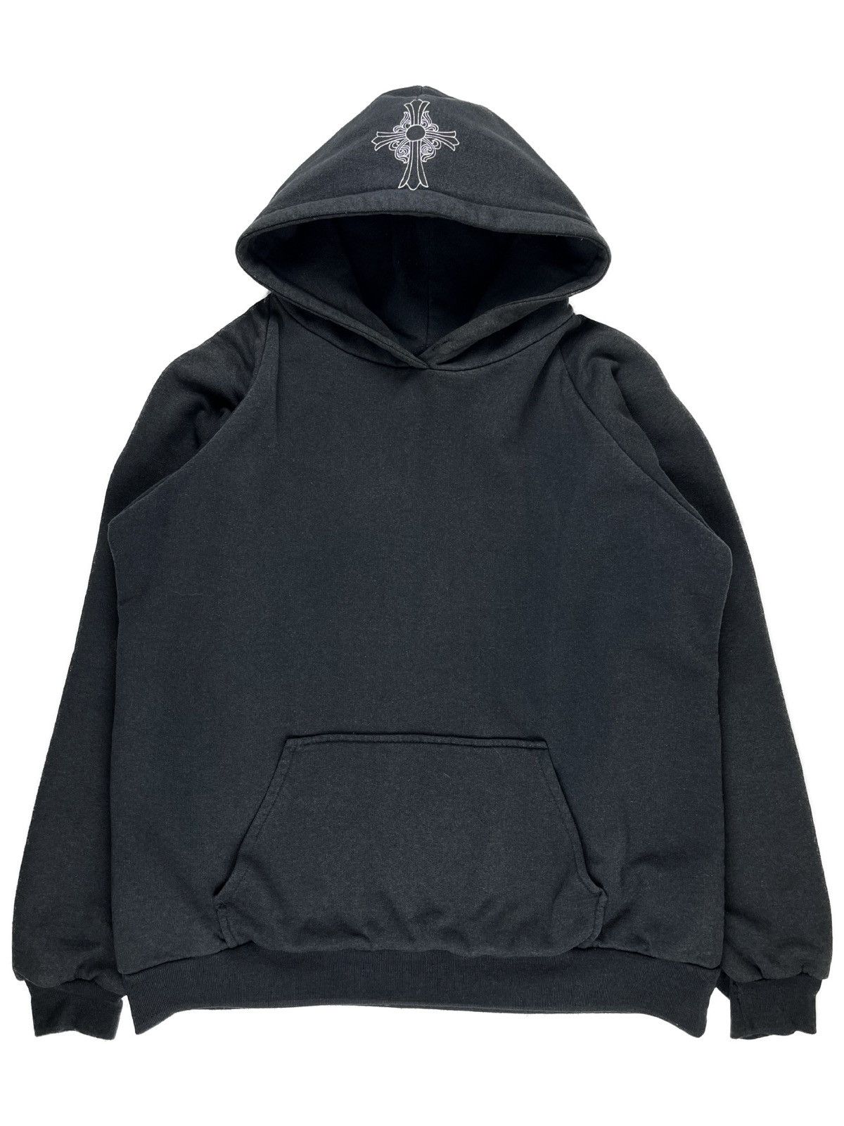 Chrome Hearts Chrome Hearts Vintage Floral Cross Waffle Thermal Hoodie Size US M / EU 48-50 / 2 - 4 Thumbnail