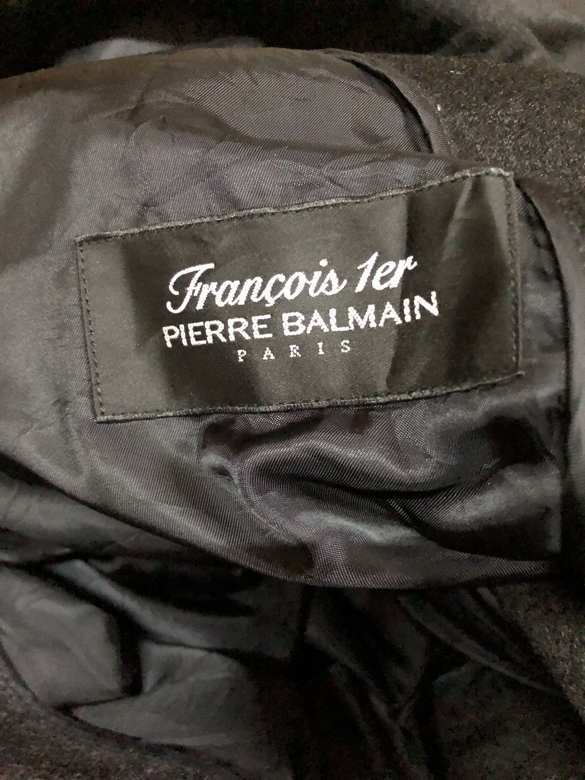 Pierre Balmain Pierre Balmain Double Breast Cashmere Wool Long Coat Size US L / EU 52-54 / 3 - 3 Thumbnail